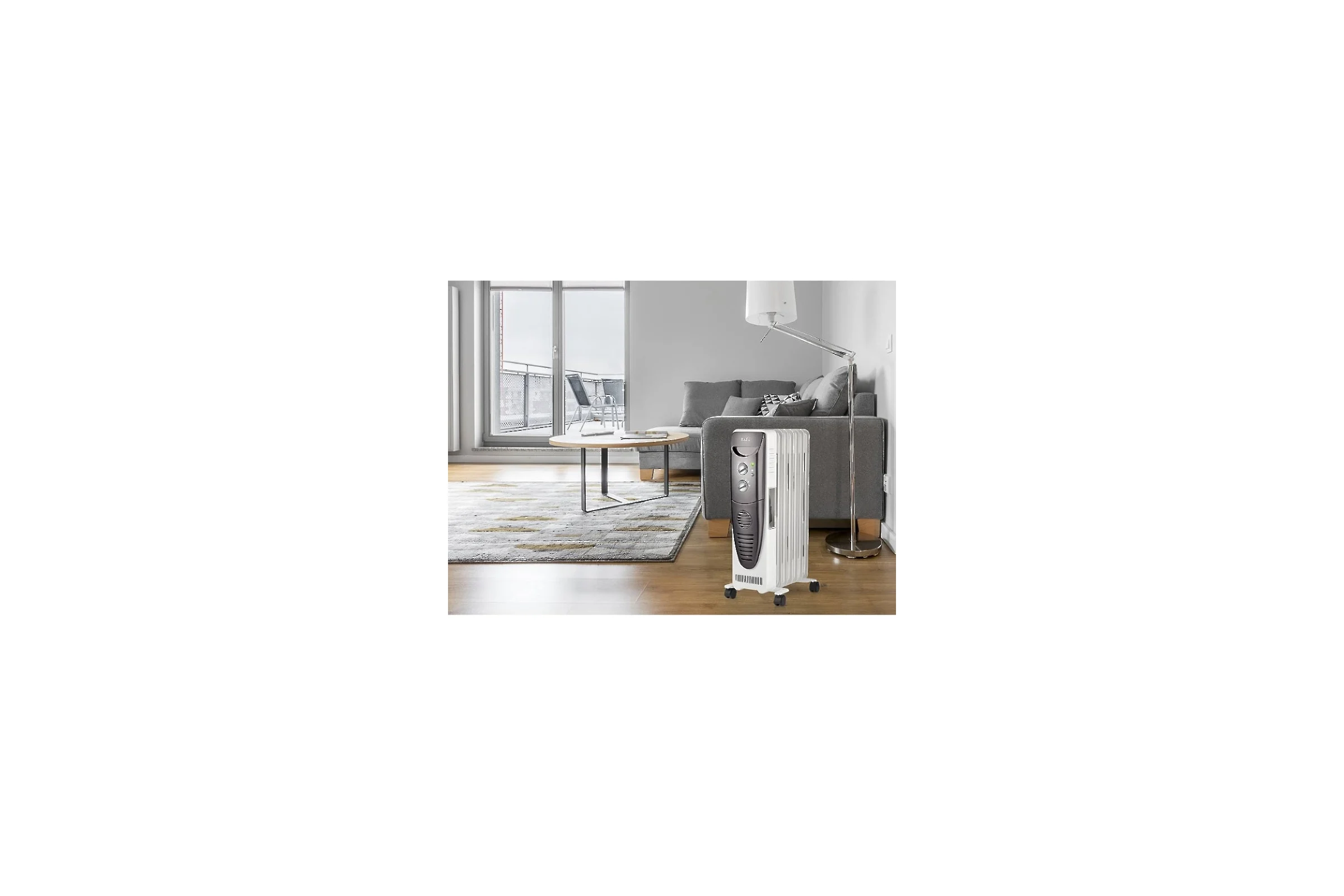 Масляный радиатор Ballu Turbo BOH/TB- 07FH 1500 7 секций НС-1132828