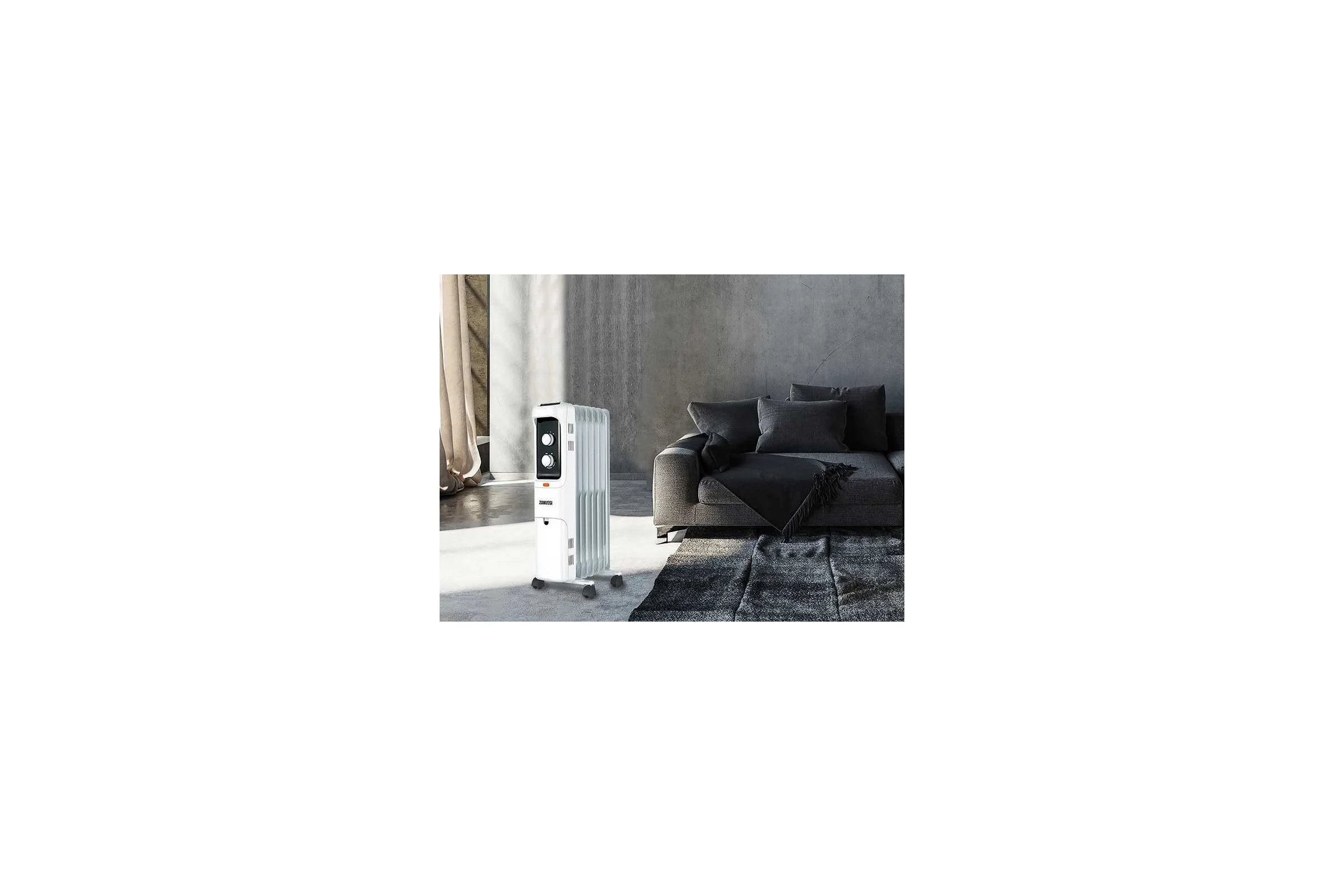 Масляный радиатор Zanussi Loft ZOH/LT-07W 1500W 7 секций НС-1132831