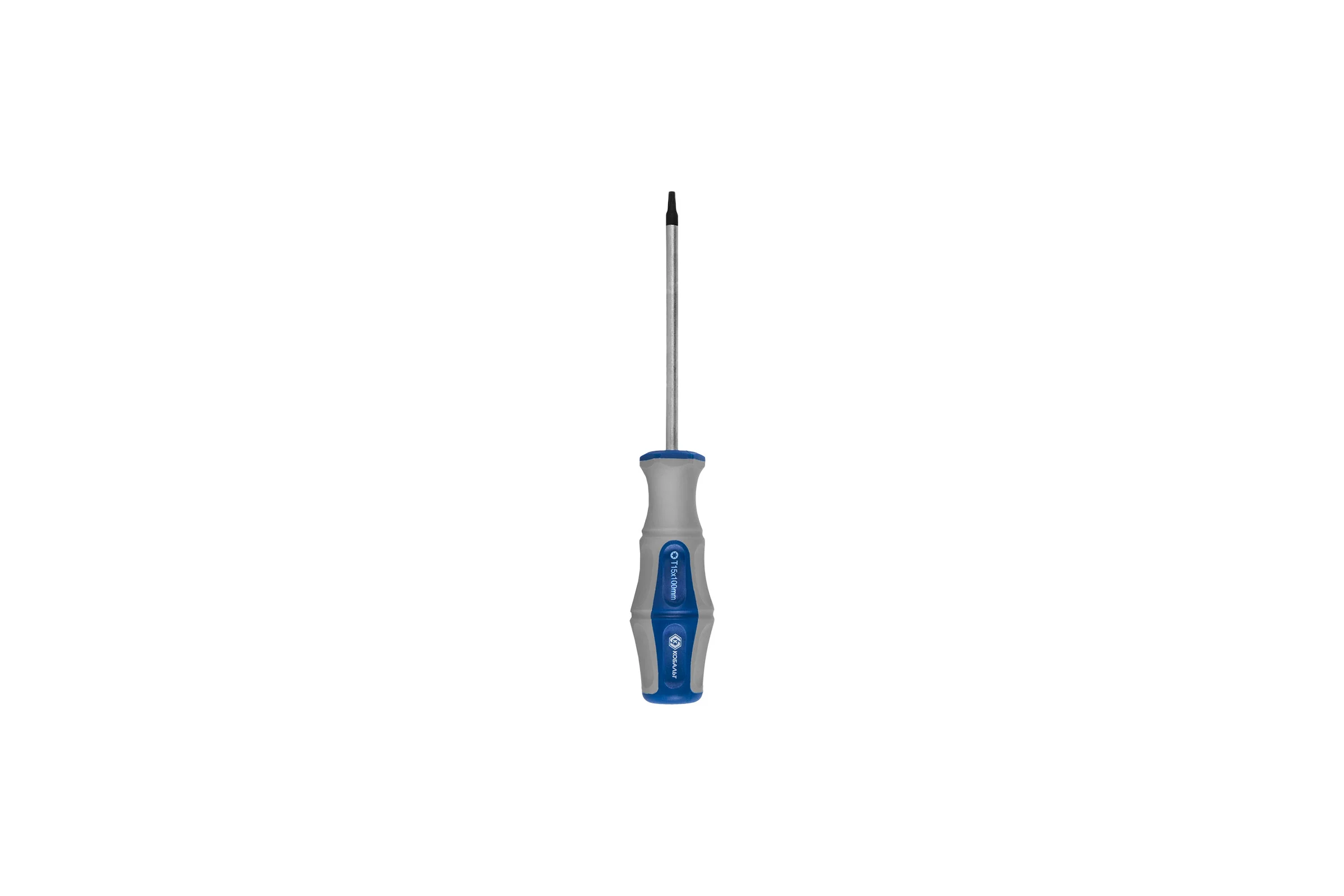 Отвертка с подвесом Torx Tamper-15х100 мм КОБАЛЬТ Ultra Grip CR-V 910-041