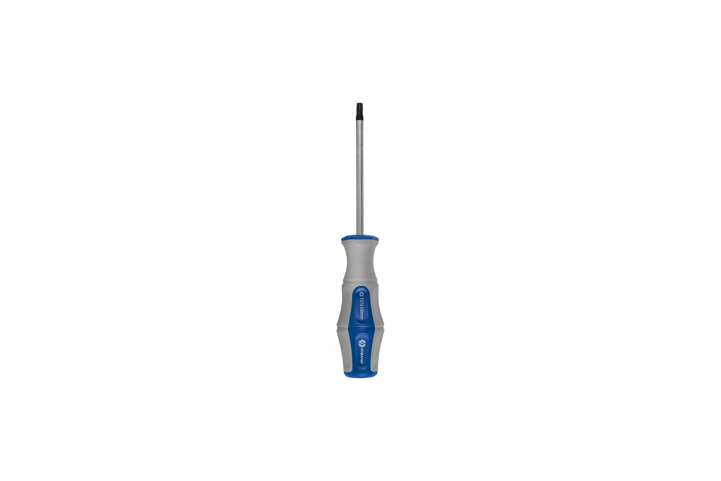 Отвертка с подвесом Torx Tamper-27х100 мм КОБАЛЬТ Ultra Grip CR-V 910-072