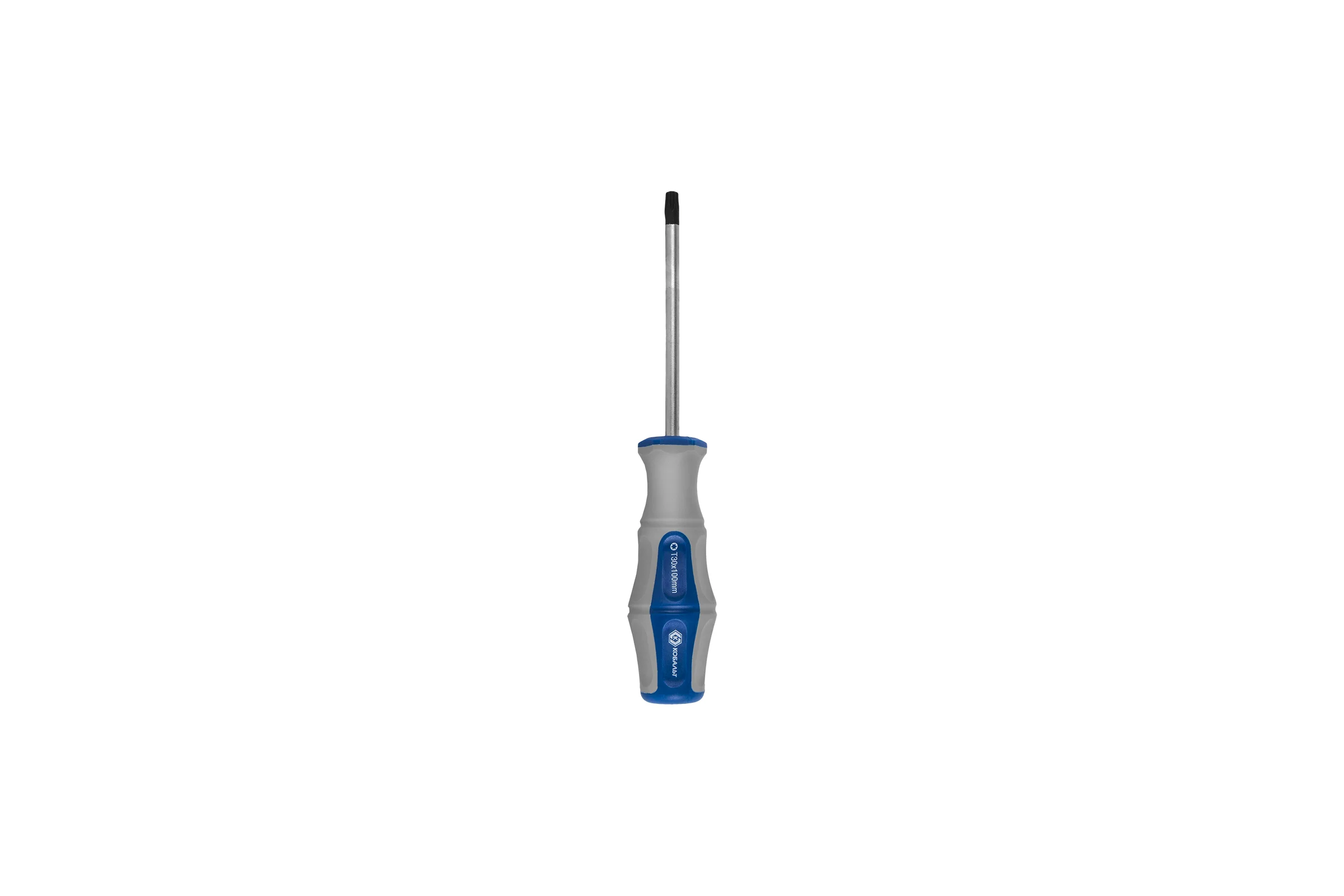 Отвертка с подвесом Torx Tamper-30х100 мм КОБАЛЬТ Ultra Grip CR-V 910-089