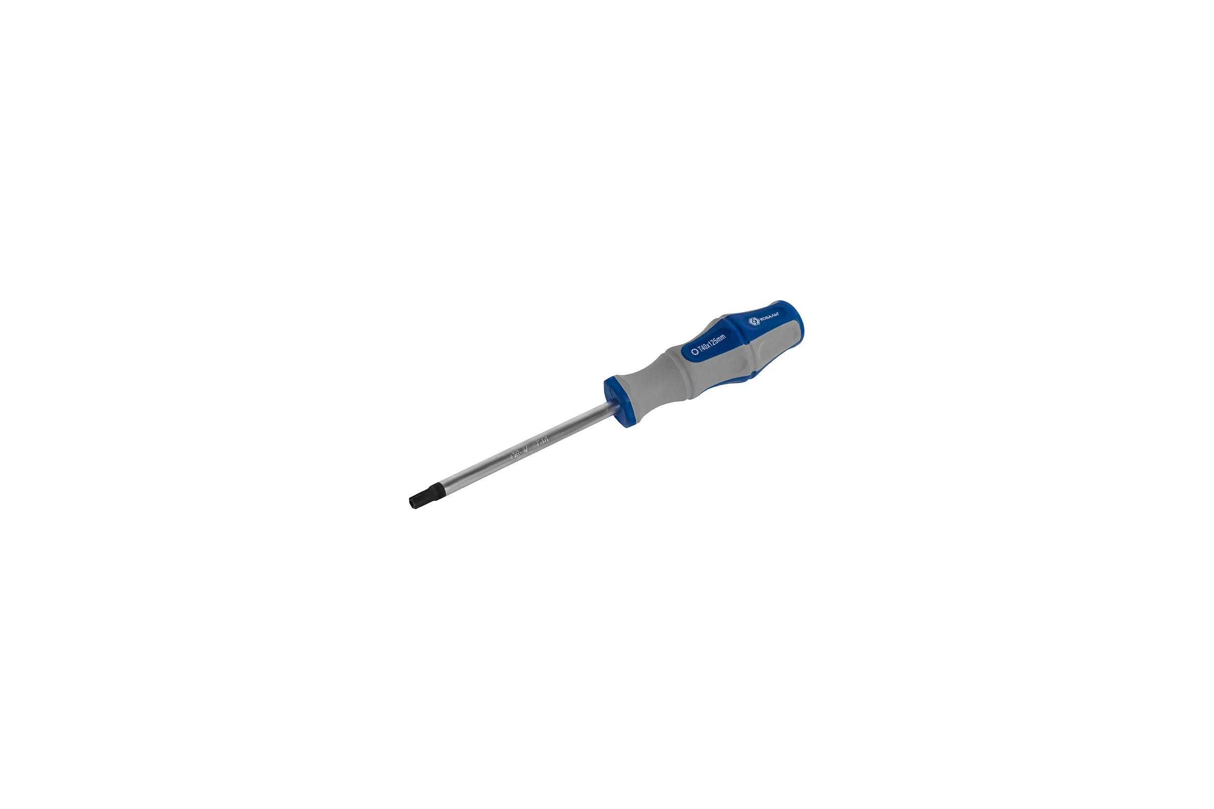 Отвертка с подвесом Torx Tamper-40х125 мм Ultra Grip КОБАЛЬТ CR-V 910-096