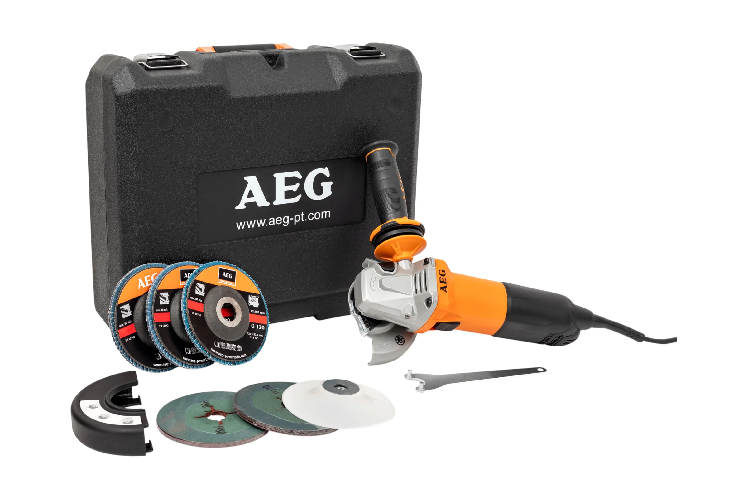 Угловая шлифмашина AEG WS13-125SXEK 4935451310