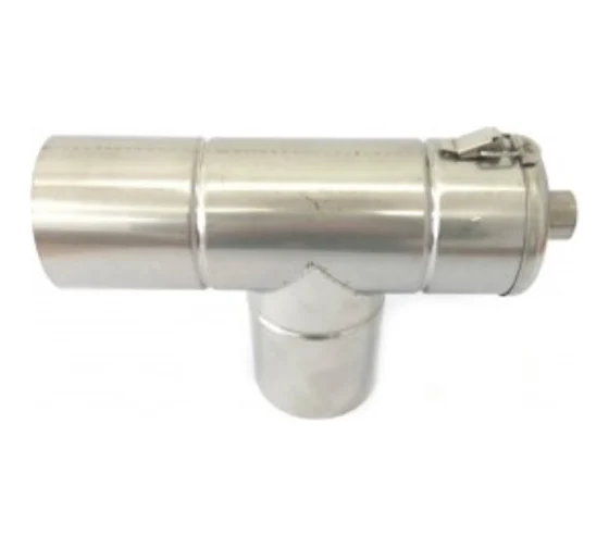 Конденсатоотводчик-тройник с ревизией (75 мм) Rinnai RNN-498900072