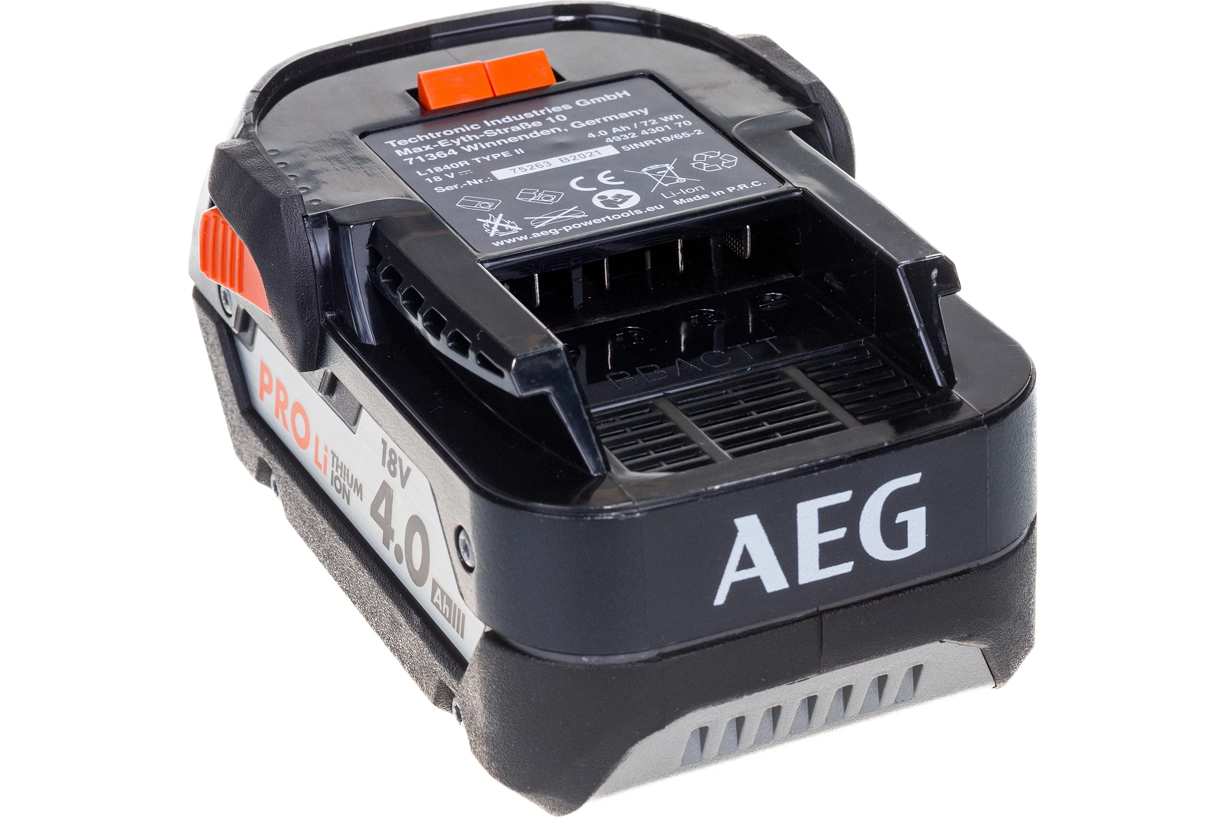 Аккумулятор (18 В; 4.0 А*ч; Li-Ion) + зарядное устройство SET L1840BL AEG 4932430359
