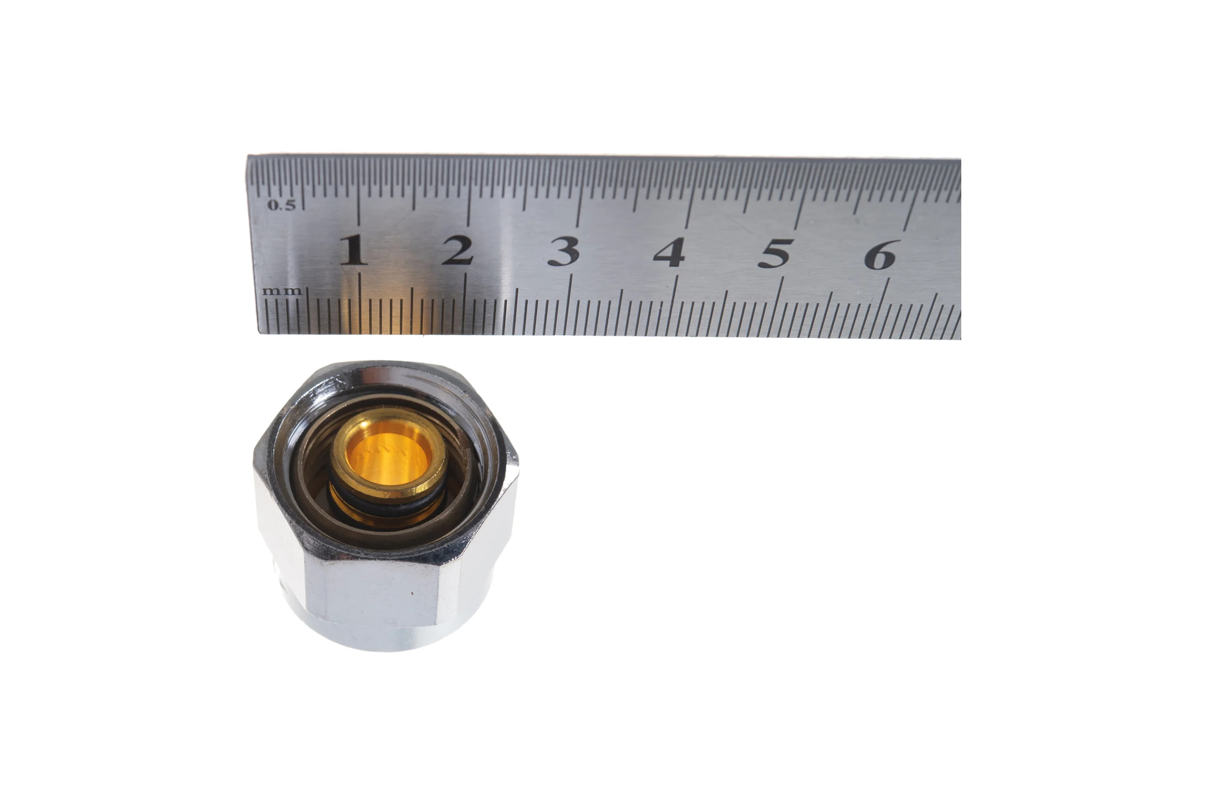 Концовка для металлопластиковых труб FAR 16х2 евроконус 1/2" FC 6076 58802