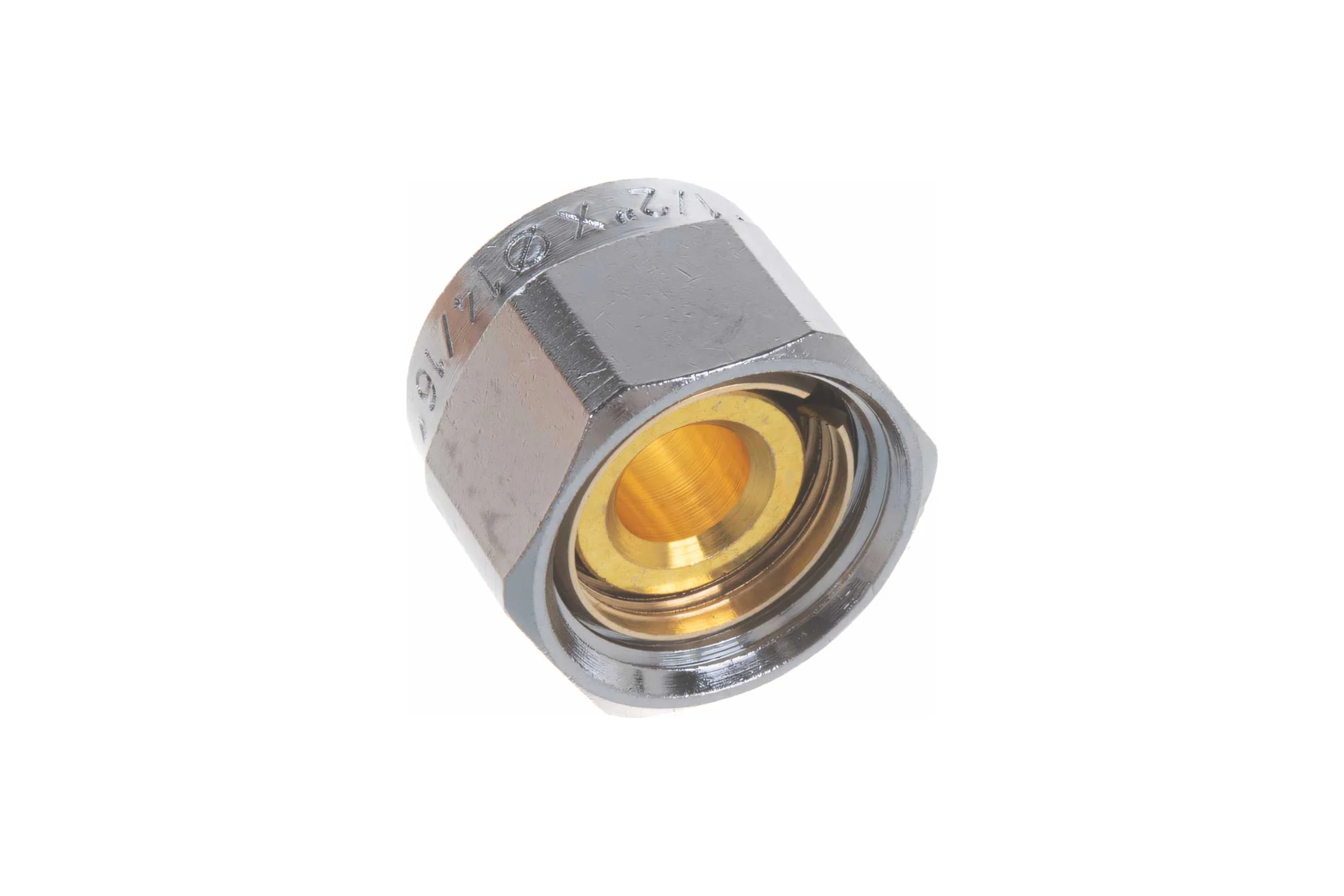 Концовка для пластиковых труб FAR 16х2,2 евроконус 1/2" FC 6075 58845