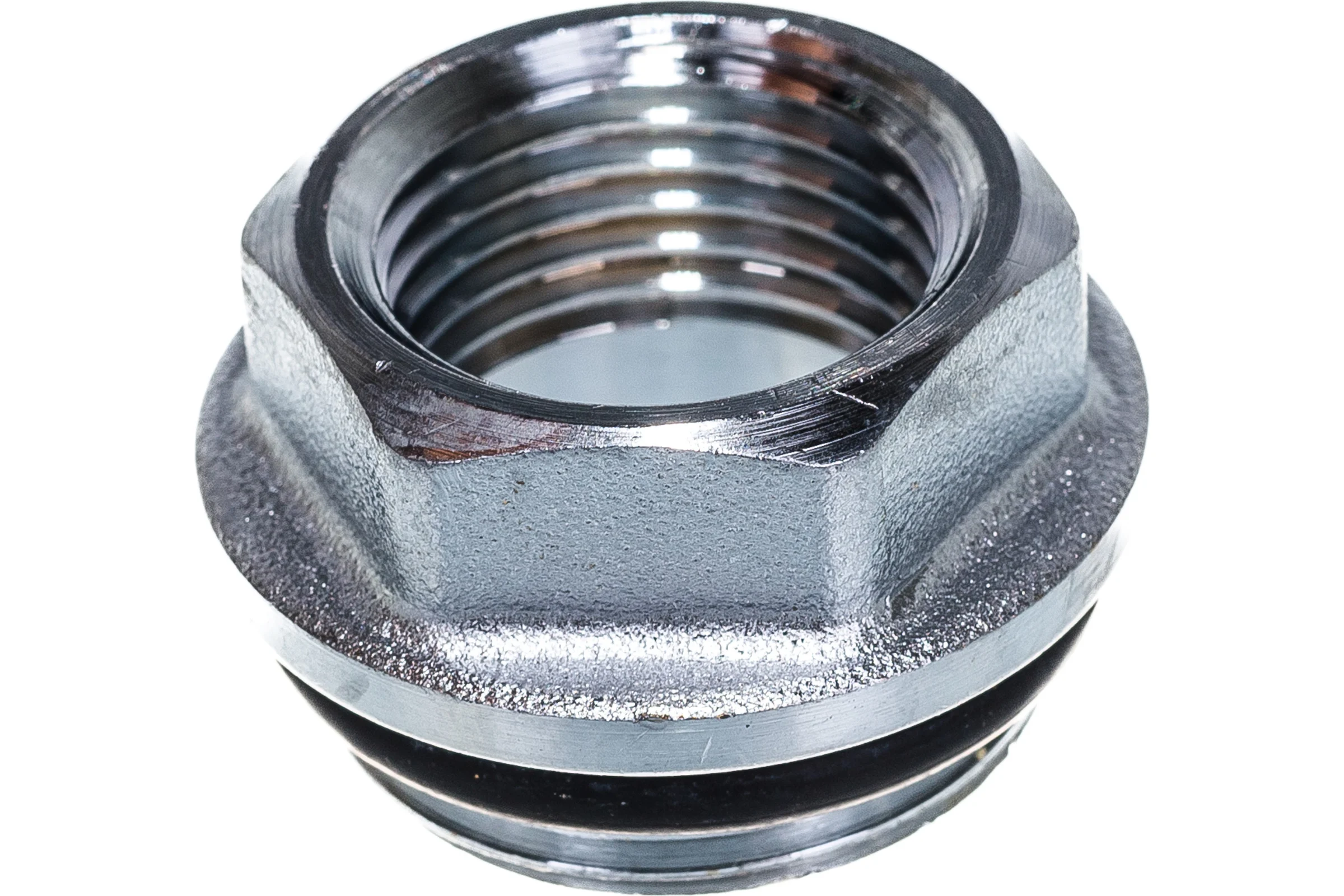 Хромированный концевой переходник FAR 3/4"НР х 1/2"ВР FK 4200 3412