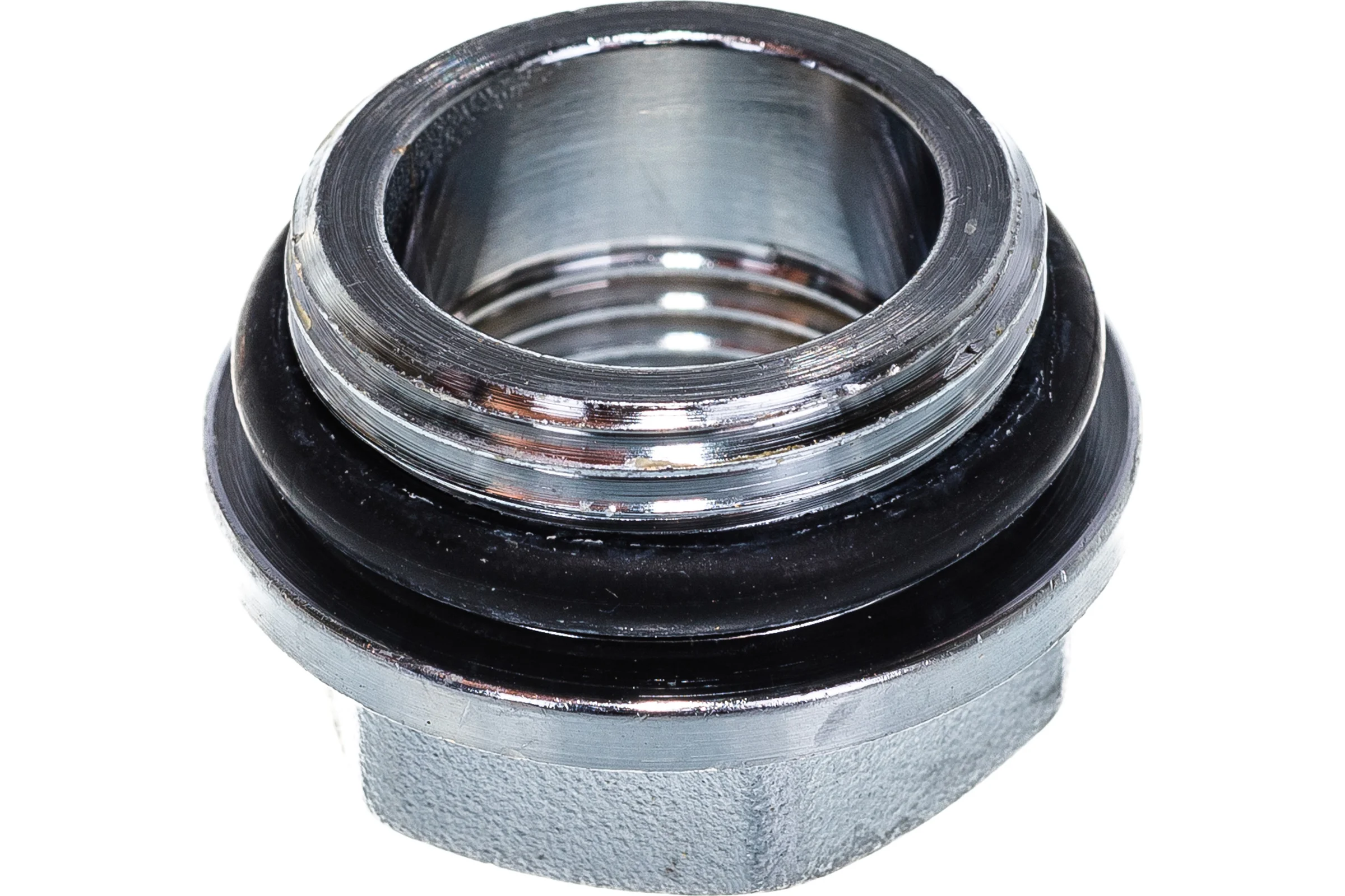 Хромированный концевой переходник FAR 3/4"НР х 1/2"ВР FK 4200 3412