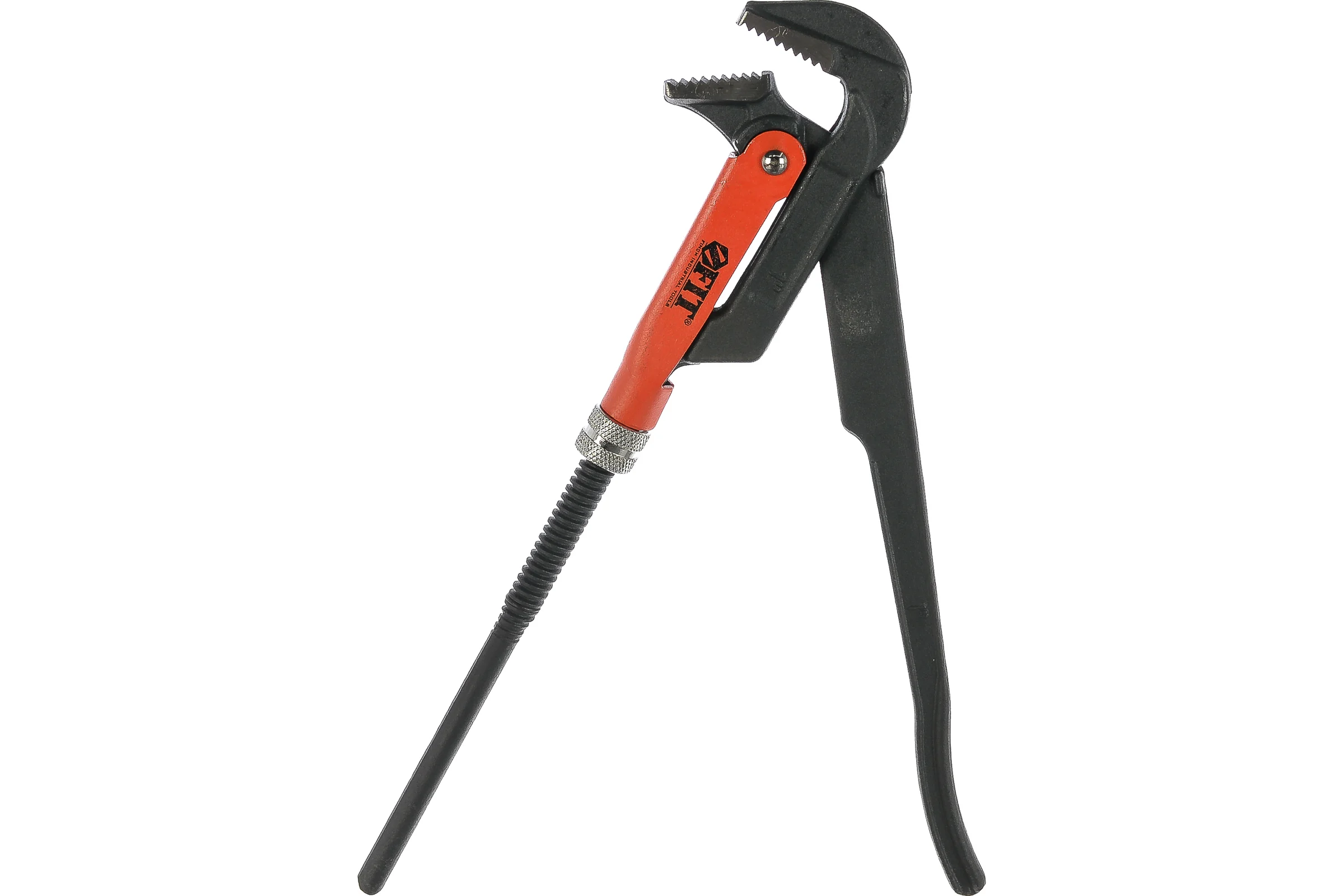 Трубный газовый ключ FIT 90гр, тип L , инстр.сталь, 1", 300мм 70371