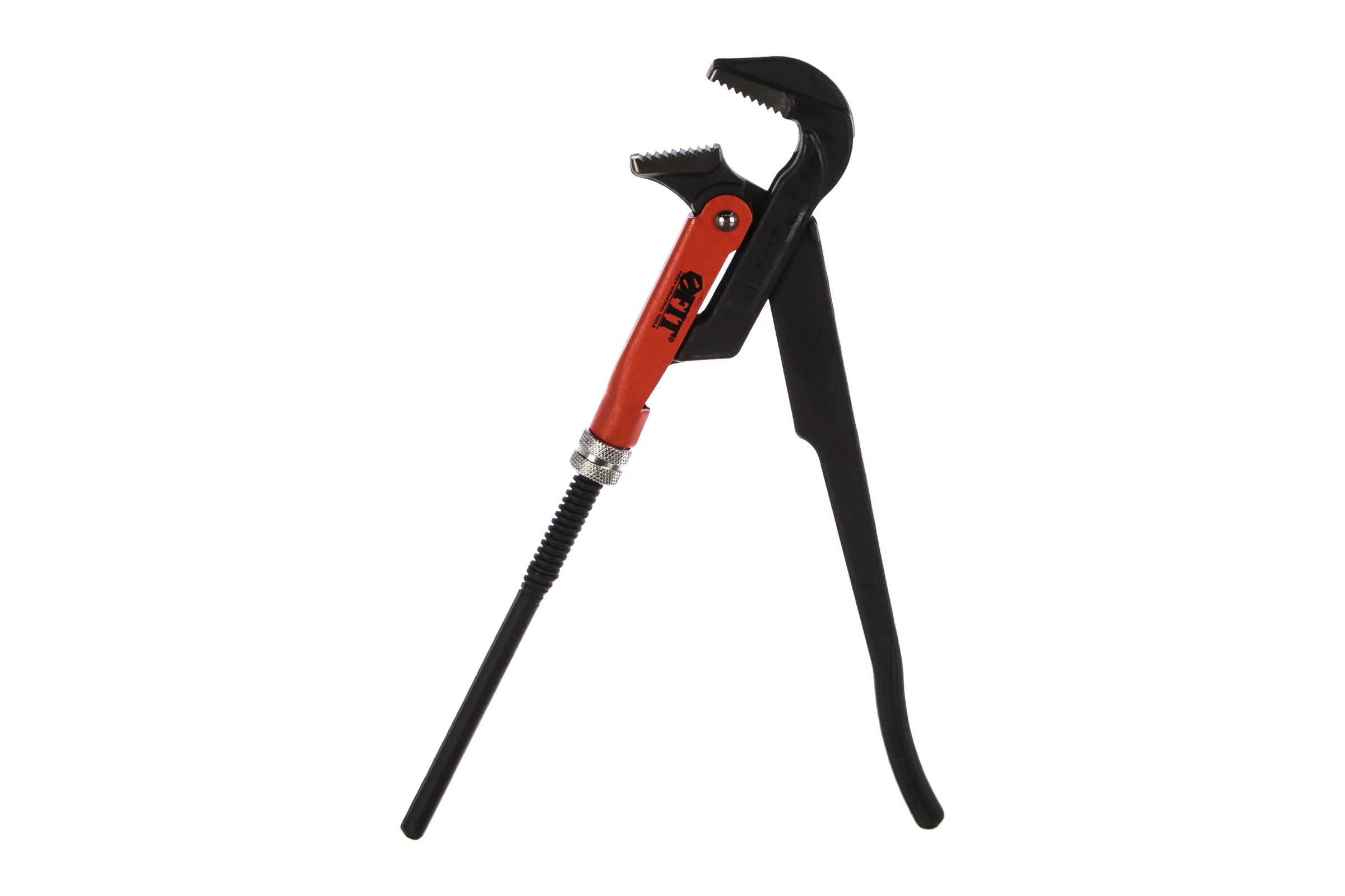 Трубный газовый ключ FIT 90гр, тип L , инстр.сталь, 1", 300мм 70371