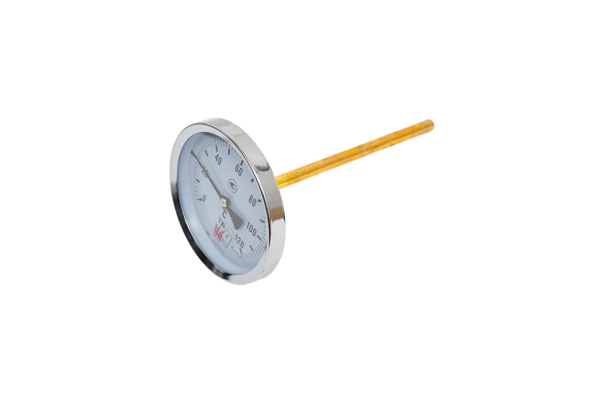 Биметаллический термометр BD ТБ 100Т/150 (0-120С), G1/2, кл. т. 1,5 1161001014