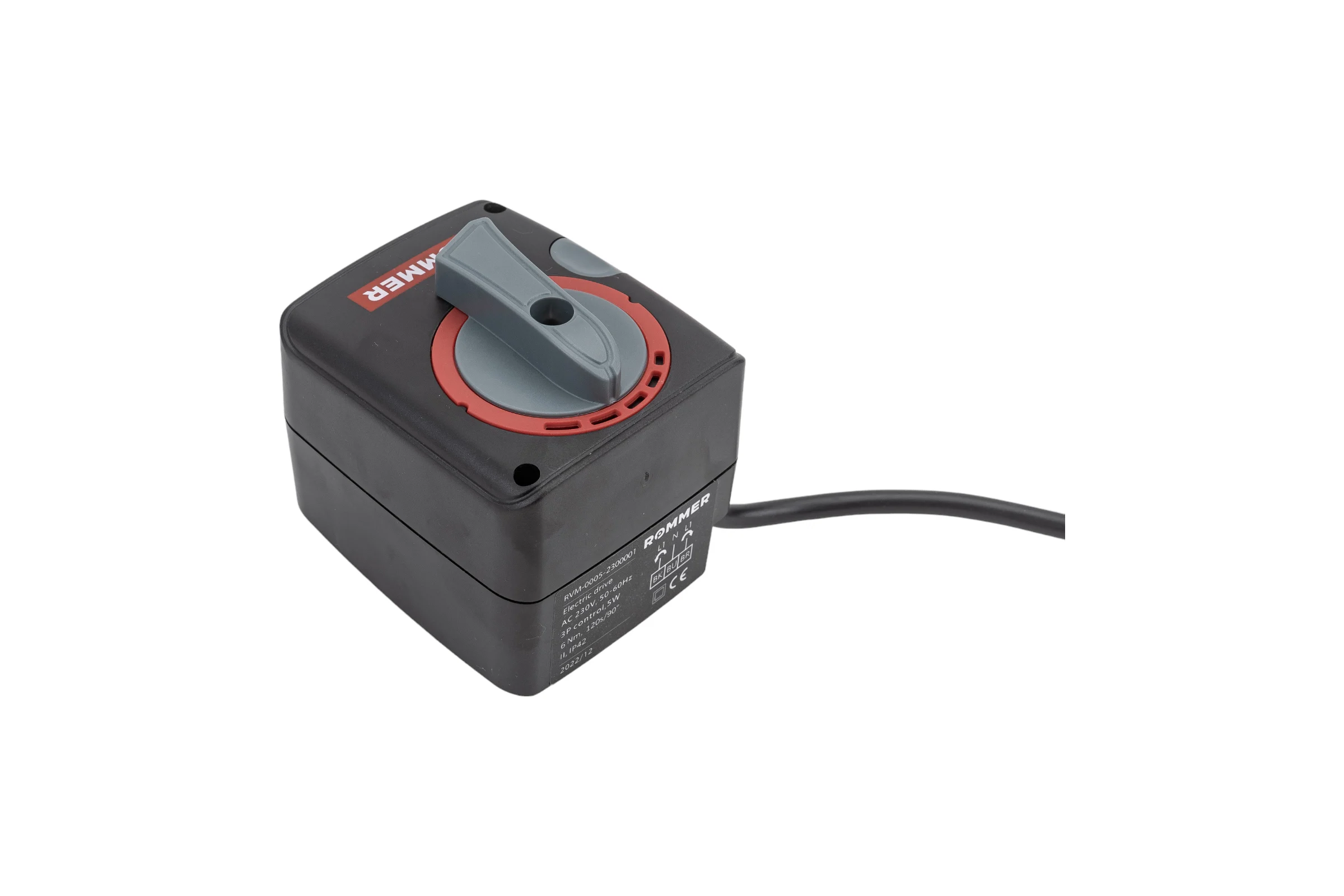 Сервопривод ROMMER 230v, 120s Rvm-0005-230001 RG0091K40CCMRO