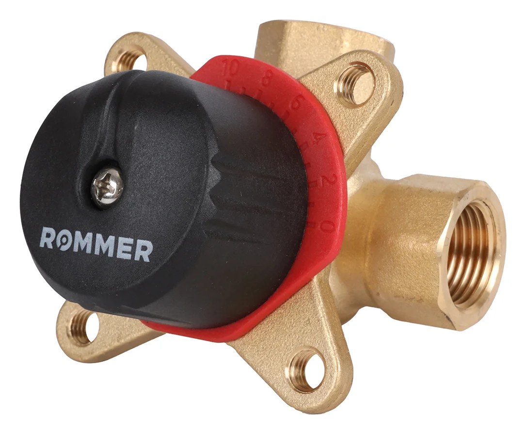 3-х ходовой смесительный клапан ROMMER 1/2, kvs 2.5 Rvm-0003-002515 RG0091K407SH74