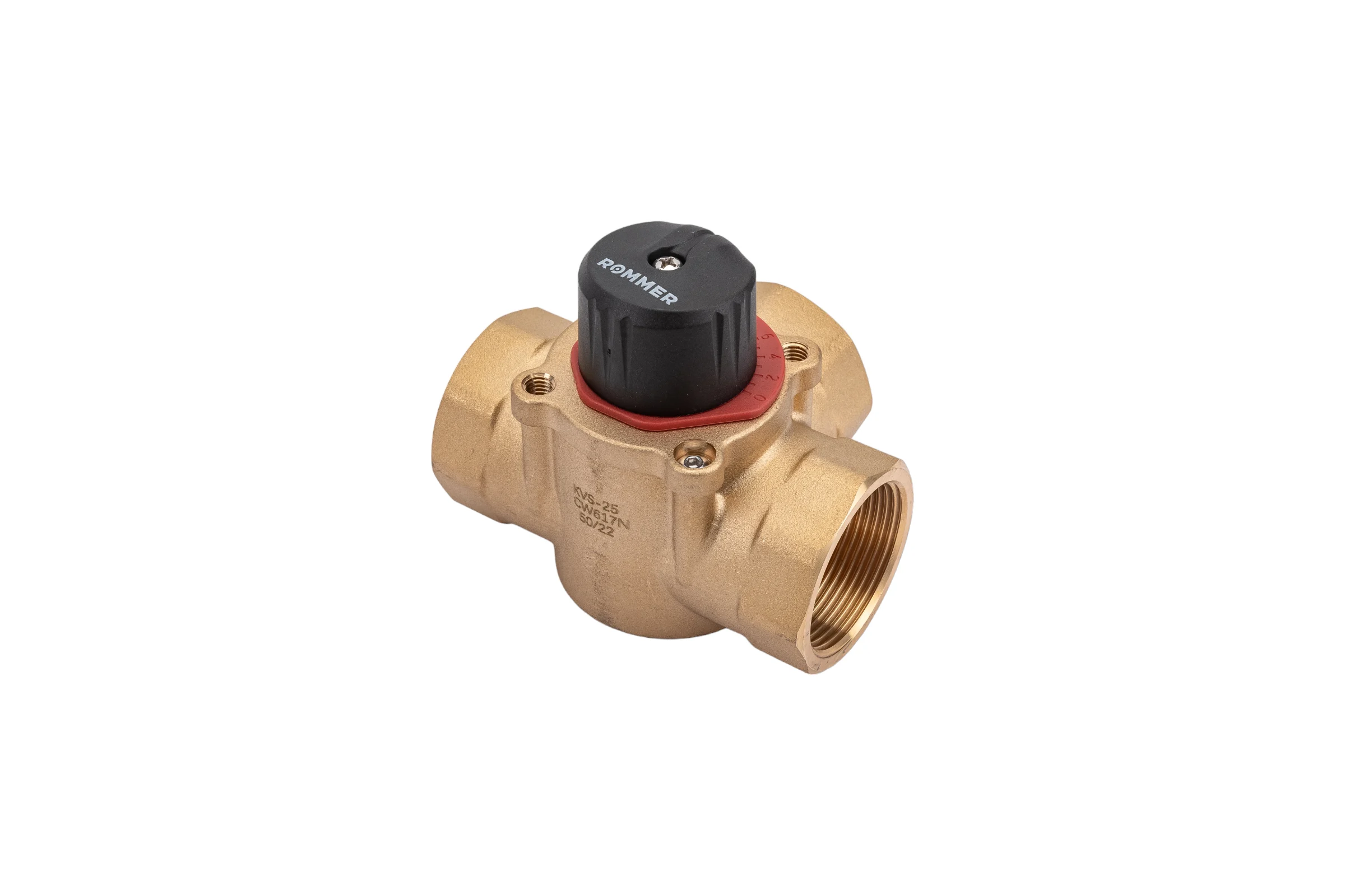 3-х ходовой смесительный клапан ROMMER 1 1/2, kvs 25 Rvm-0003-025040 RG0091K407TI78