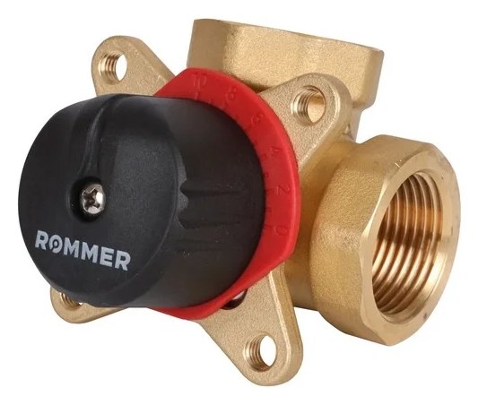 3-х ходовой смесительный клапан ROMMER 1, kvs 10 Rvm-0003-010025 RG0091K407T2F6