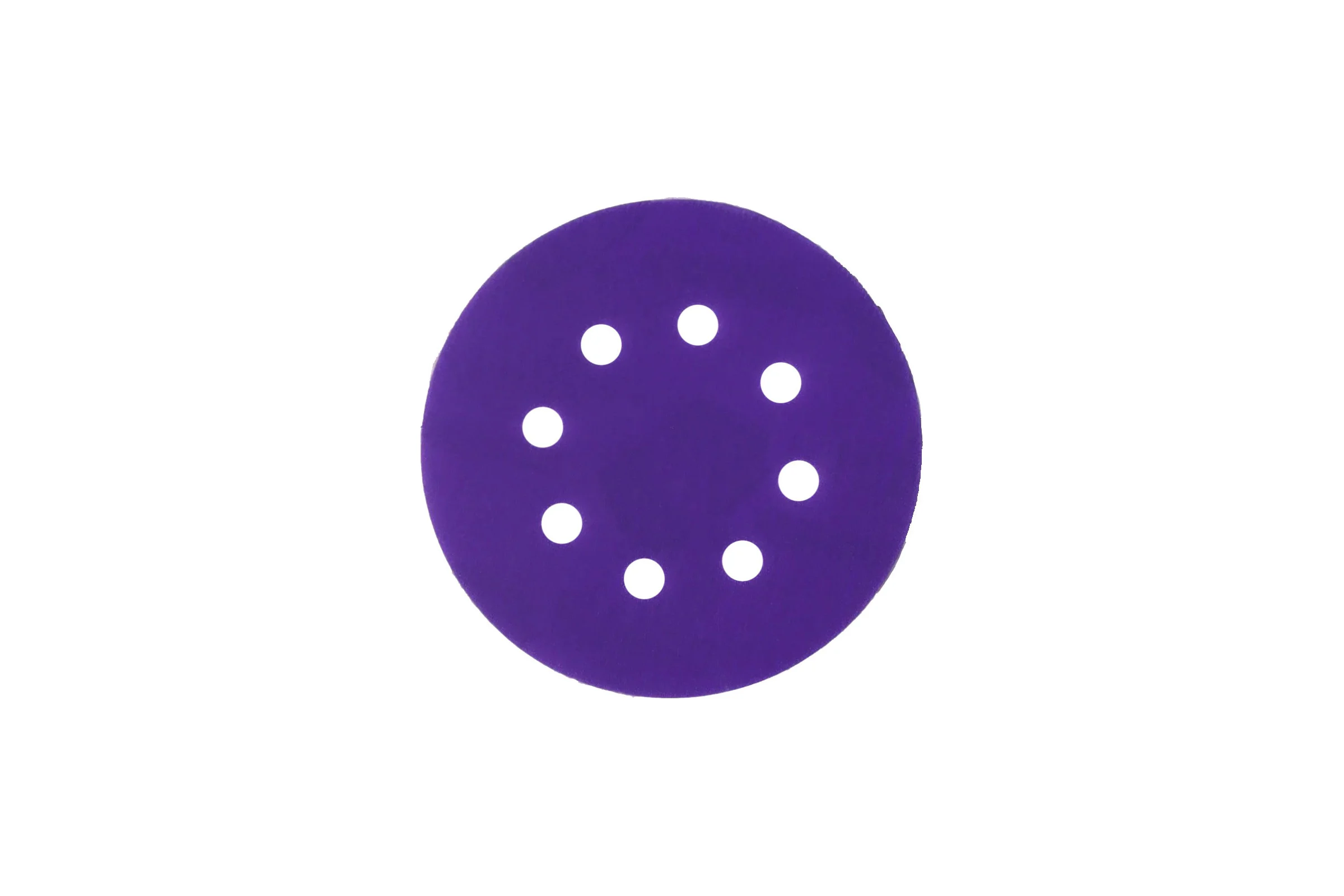 Круг абразивный Violet 125 мм, 100 шт, 8 отв, Р1000 керамическое зерно H7 385193