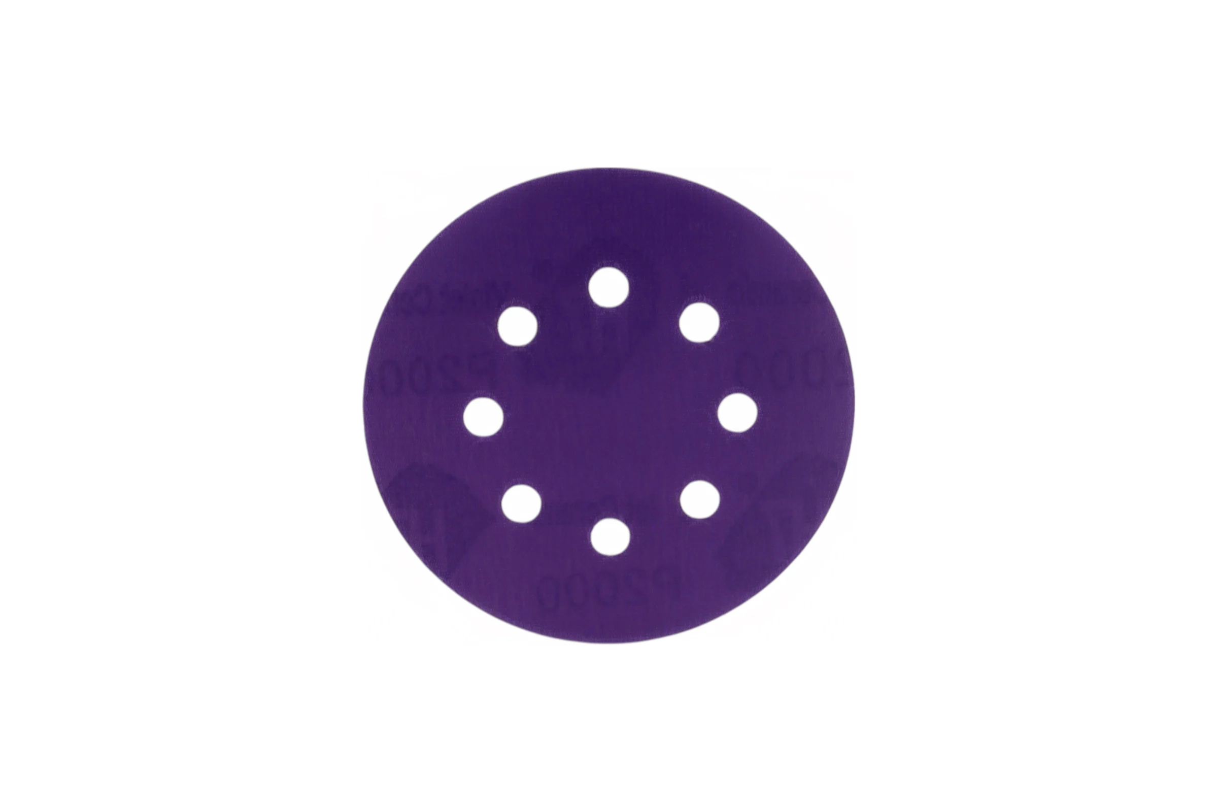 Круг абразивный Violet 125 мм, 100 шт, 8 отв, Р2000 керамическое зерно H7 385223