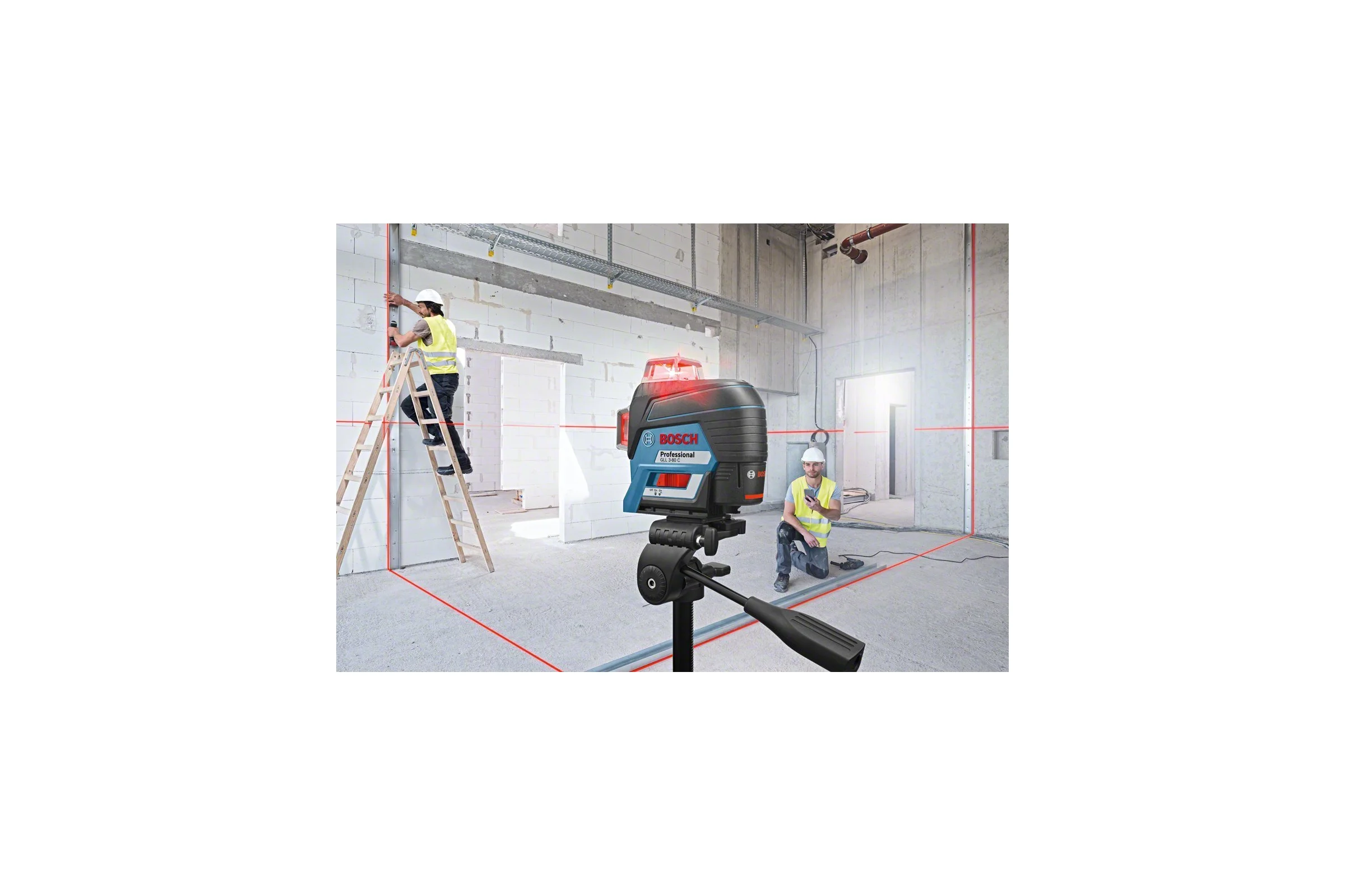 Лазерный нивелир Bosch GLL 3-80 C Professional 0.601.063.R01
