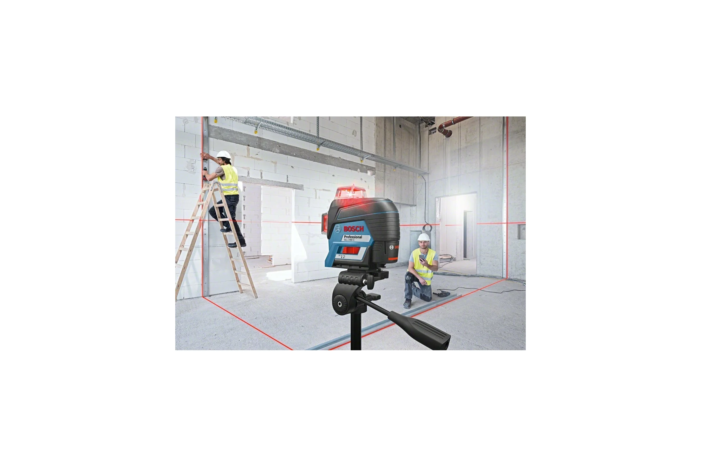 Лазерный нивелир Bosch GLL 3-80 C Professional 0.601.063.R00
