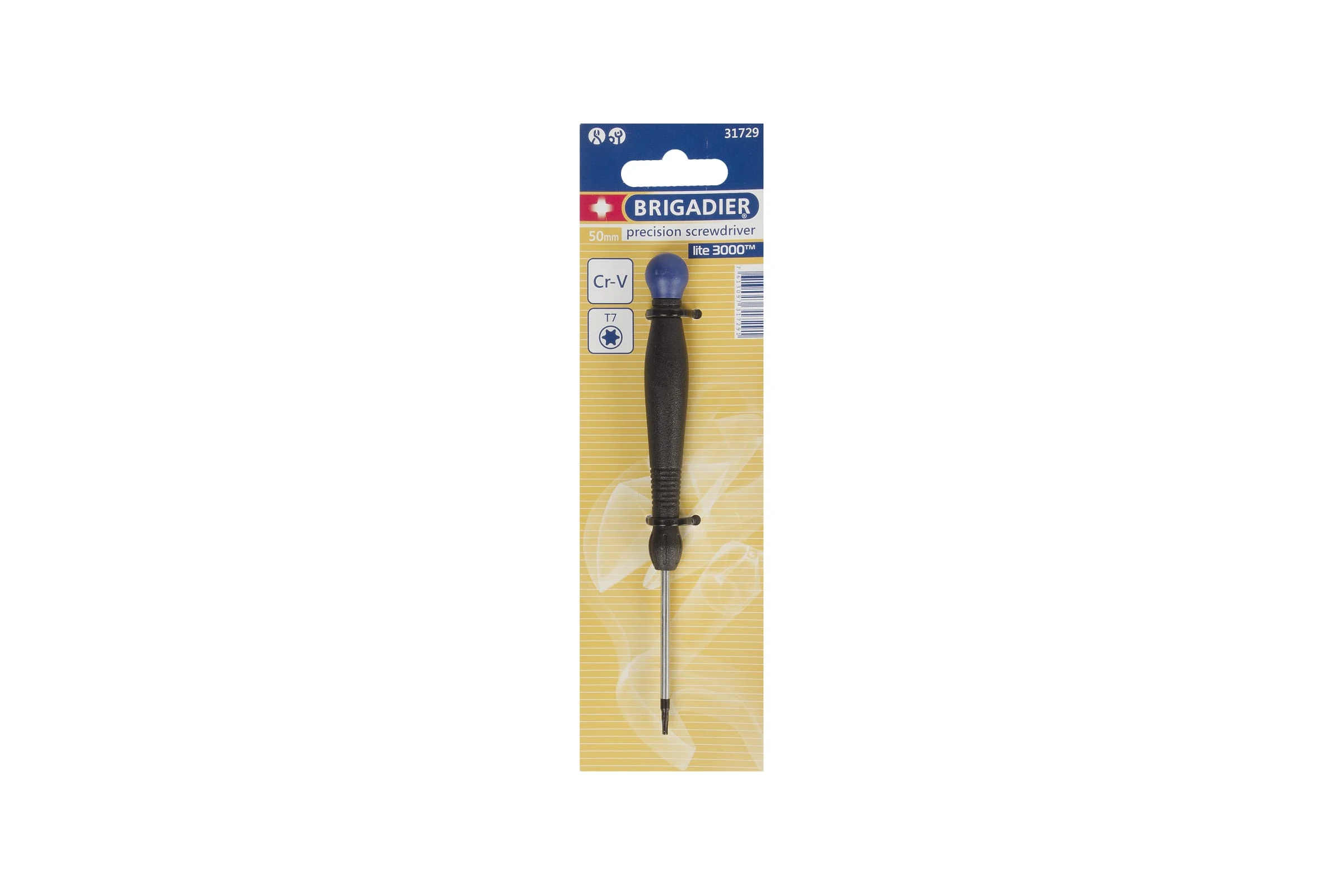 Отвертка для точной механики T7х50 Brigadier Lite 31729
