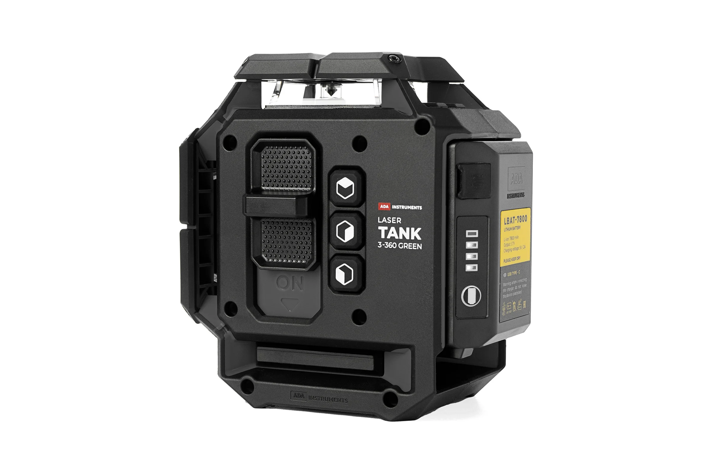 Профессиональный лазерный уровень ADA LaserTANK 3-360 GREEN basic edition А00633