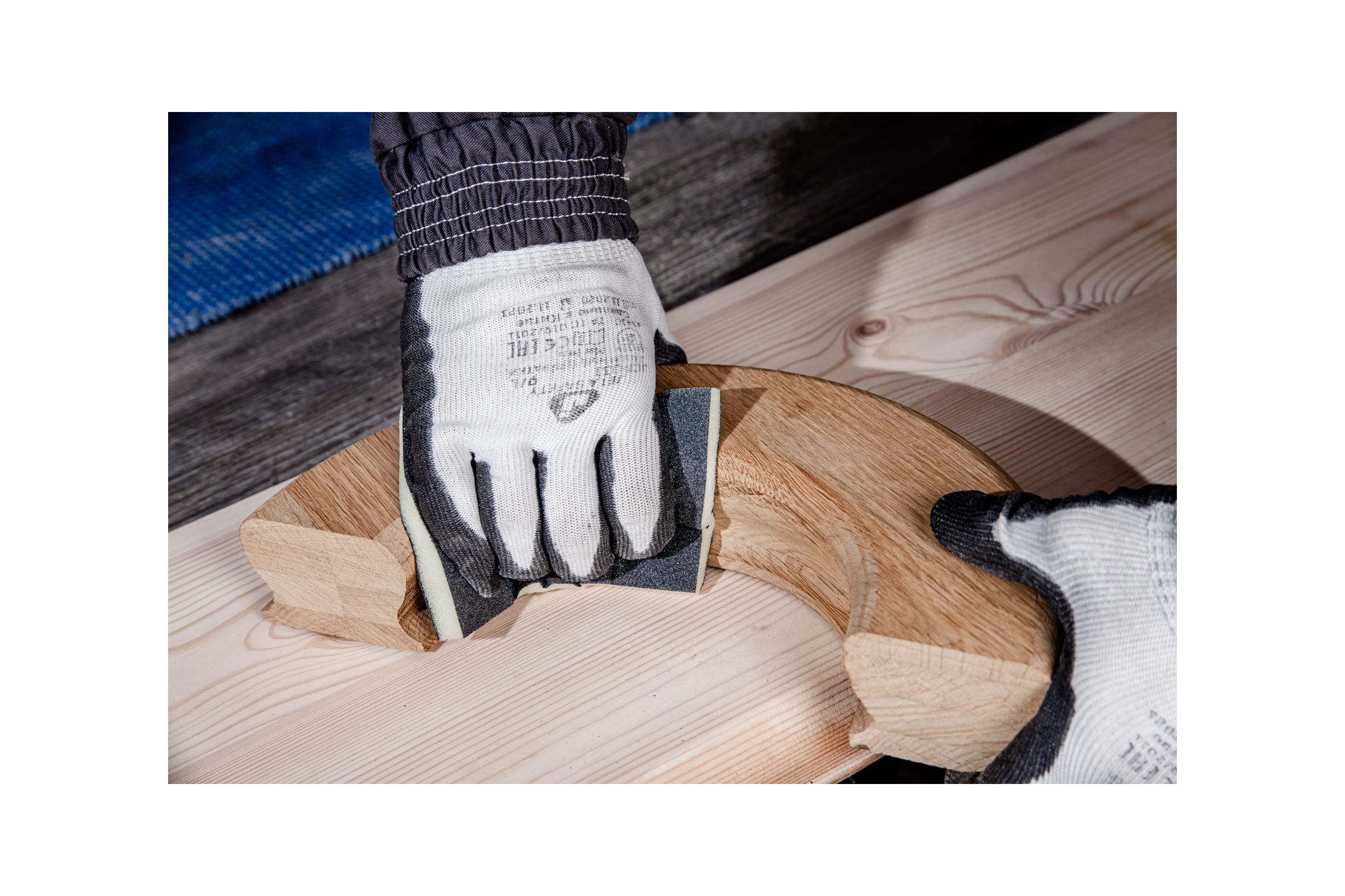Губка шлифовальная Soft Pad 120x98x13 мм, P100 Flexifoam 14734