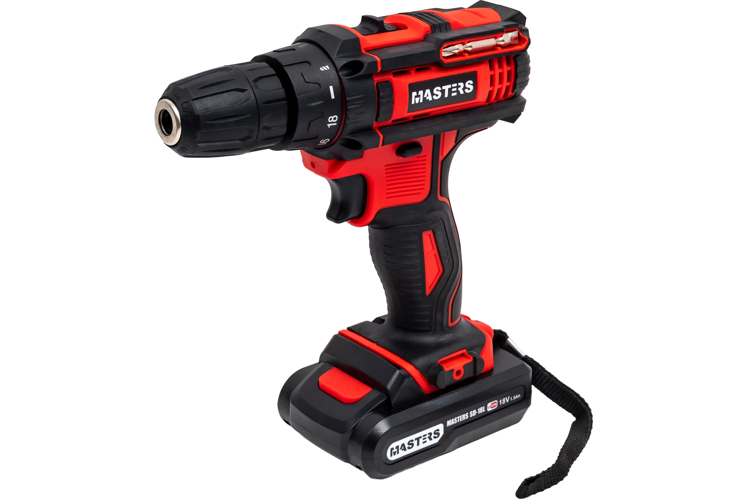 Аккумуляторная дрель-шуруповерт MASTERS SD-18L-2 18810