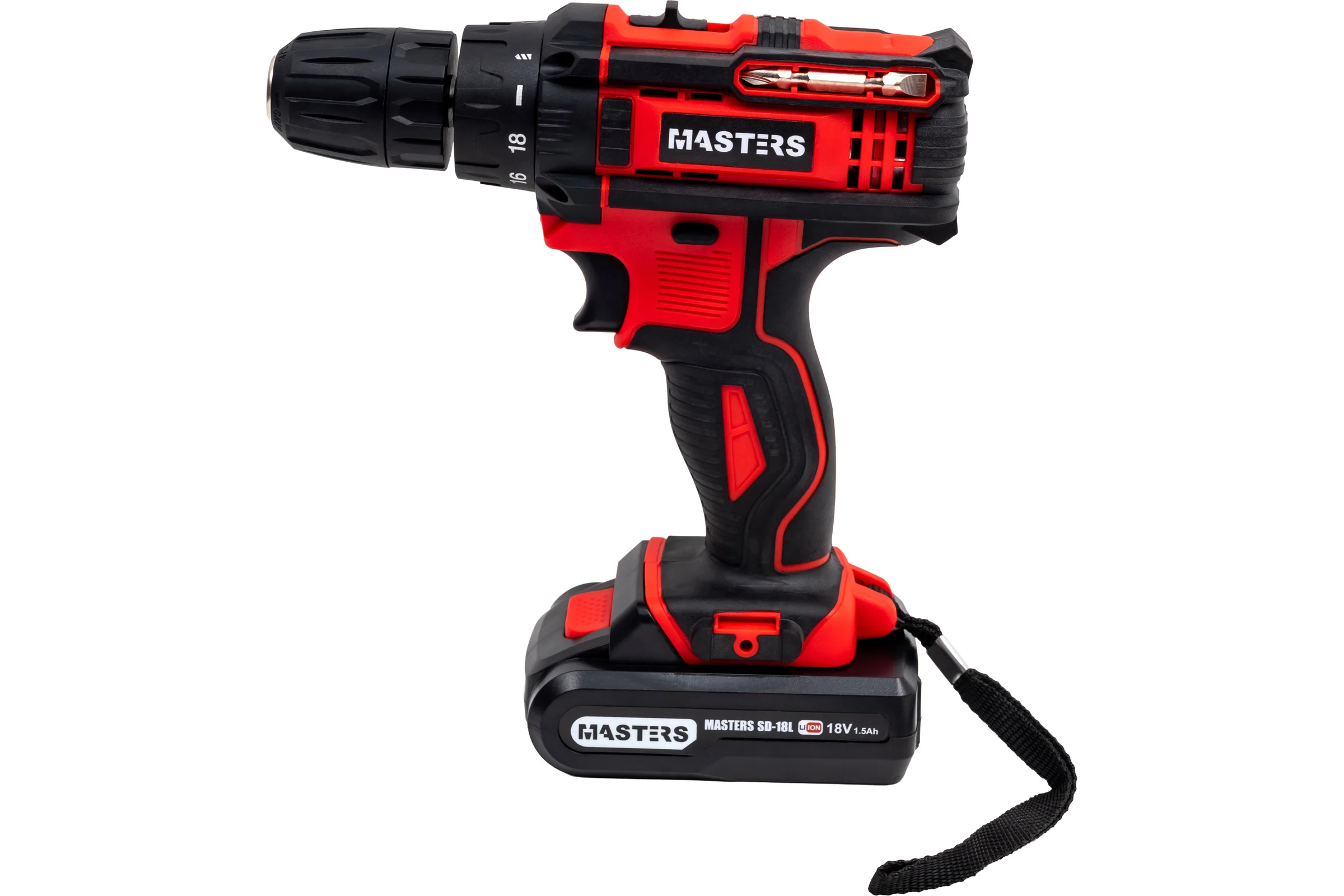 Аккумуляторная дрель-шуруповерт MASTERS SD-18L-2 18810