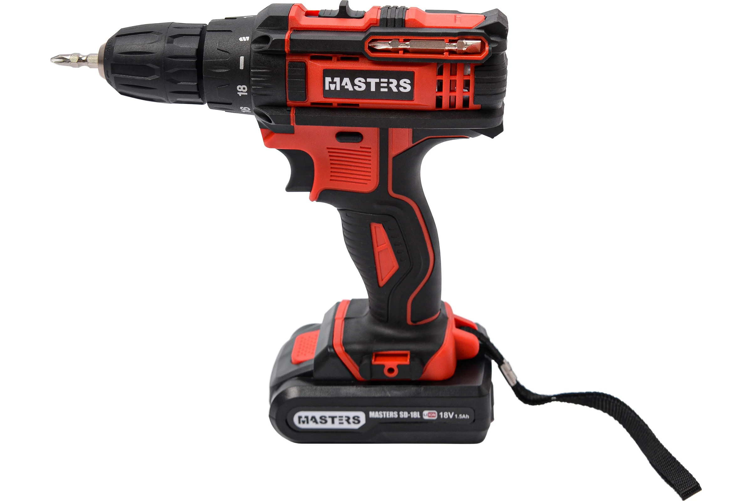 Аккумуляторная дрель-шуруповерт MASTERS SD-18L 18809