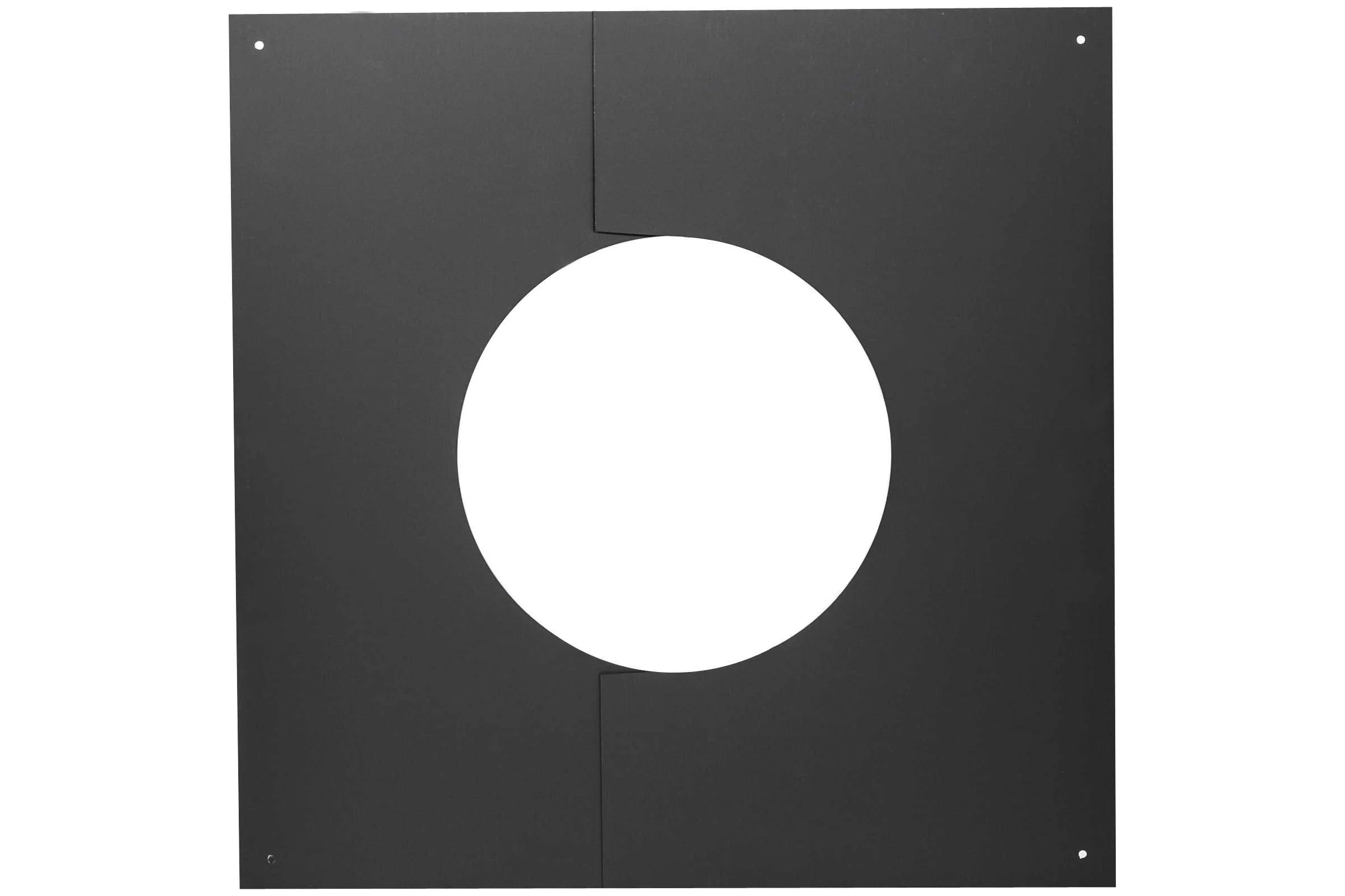 Разрезная накладка КПД 0.7 мм, 600x600, ф280, черный 4603736555927