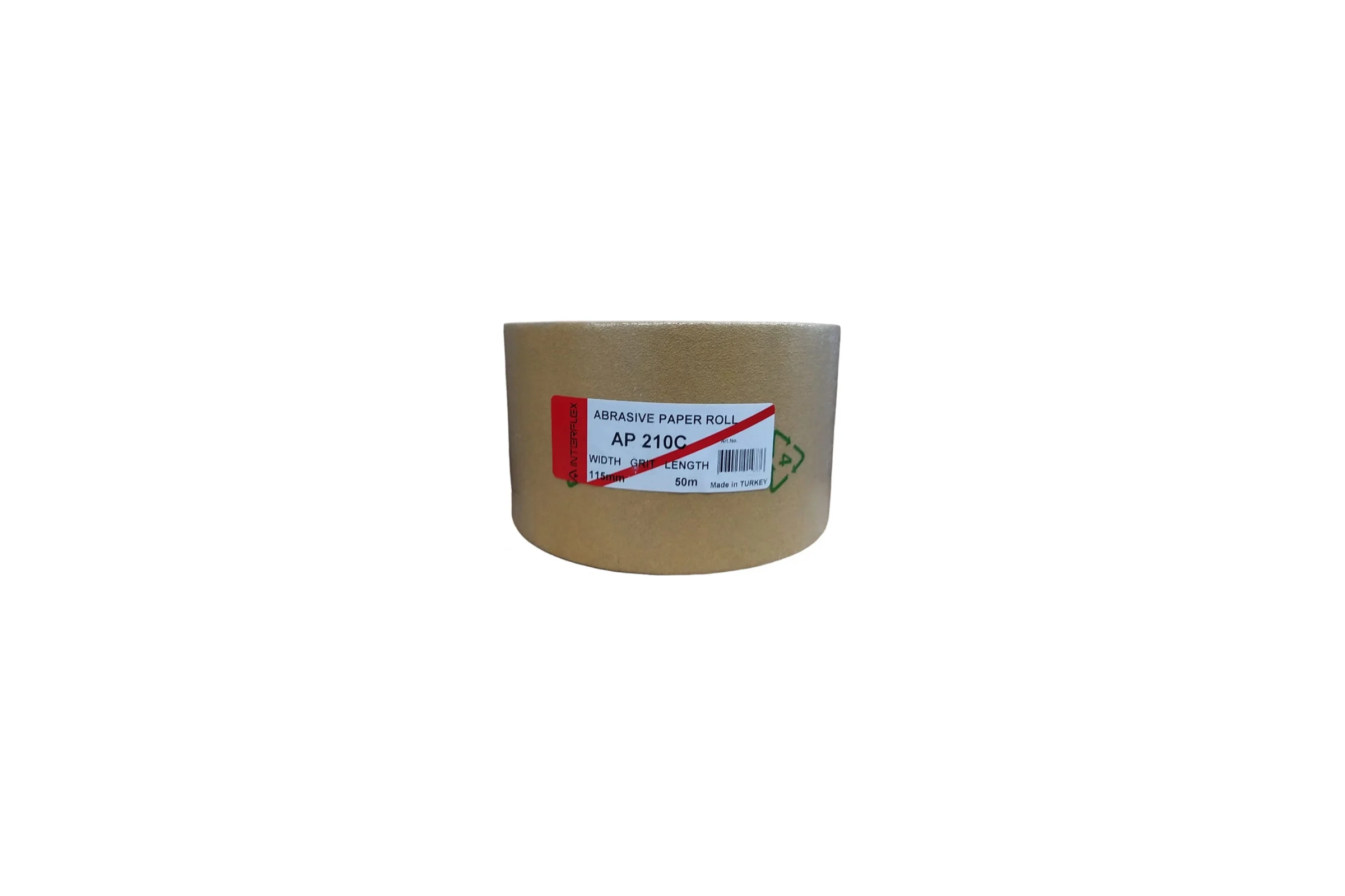 Бумага шлифовальная AP210C рулон 50 м, 115 мм, Р180 Interflex 7520180115