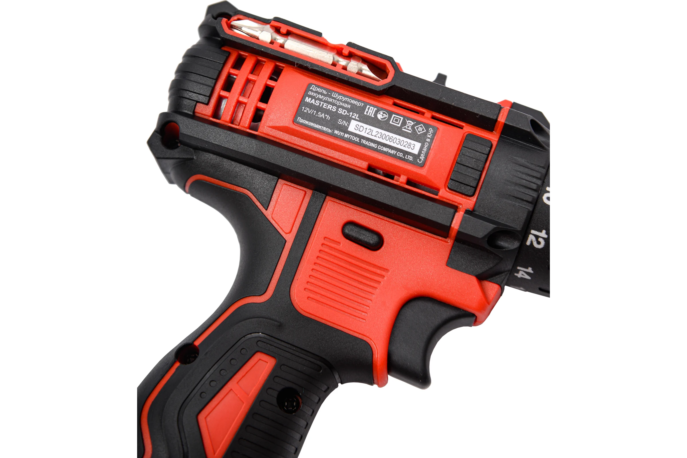 Аккумуляторная дрель-шуруповерт MASTERS SD-12L 18807