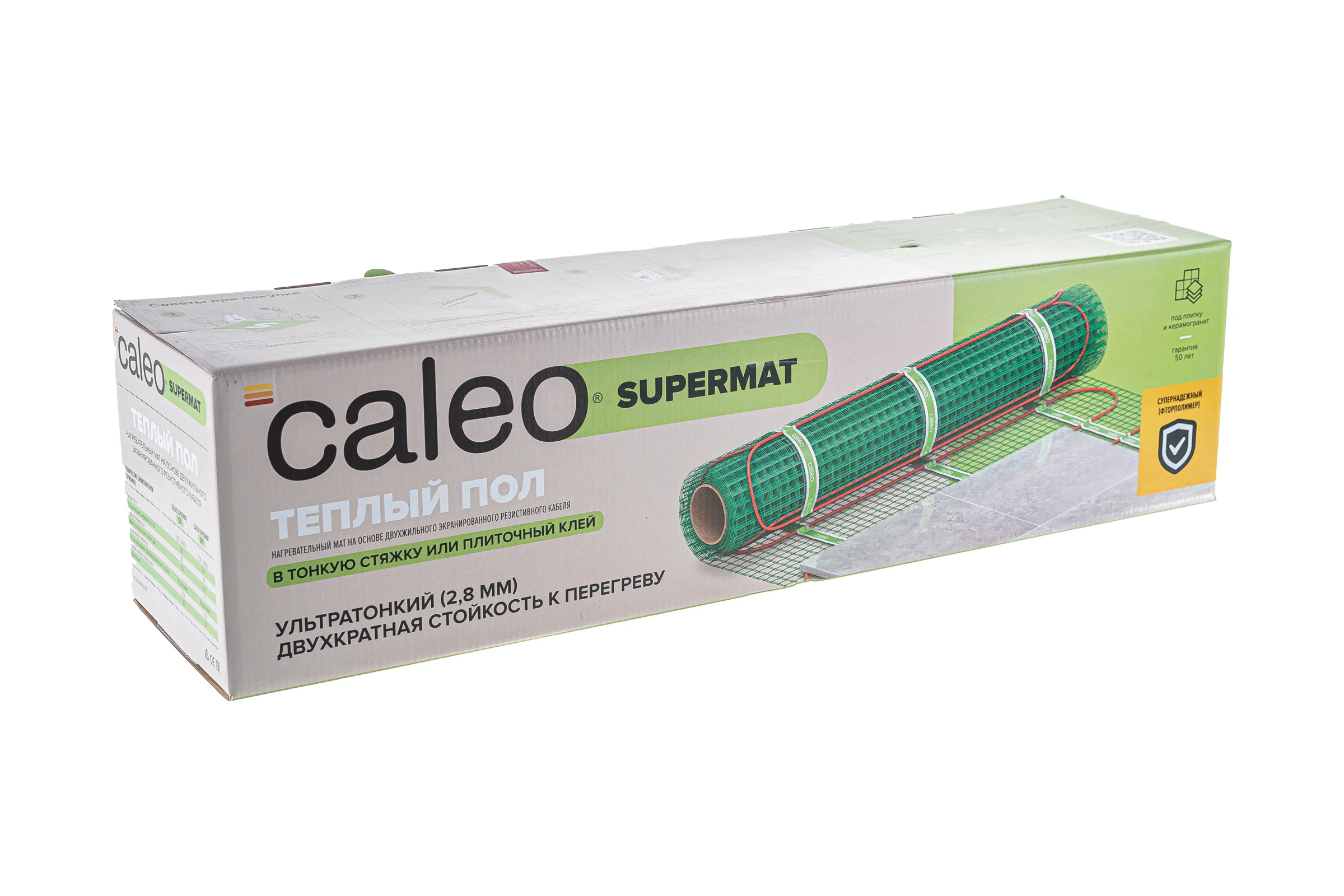 Комплект теплого пола SUPERMAT (СУПЕРМАТ) 130-0,5-1,8 Caleo КА000001701