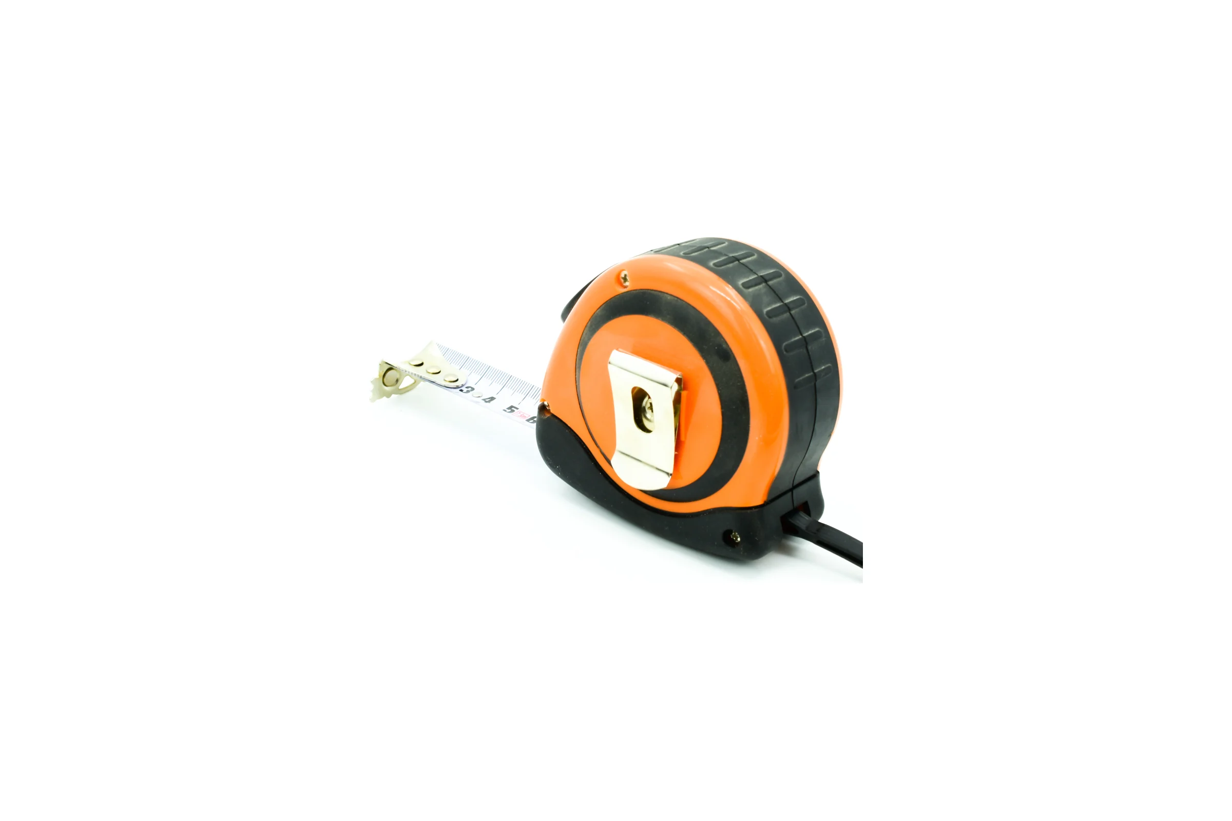 Измерительная рулетка BOHRER Профи 7.5 м, 25 мм, автостоп, магнитный зацеп, обрезиненный ударопрочный корпус 41030725