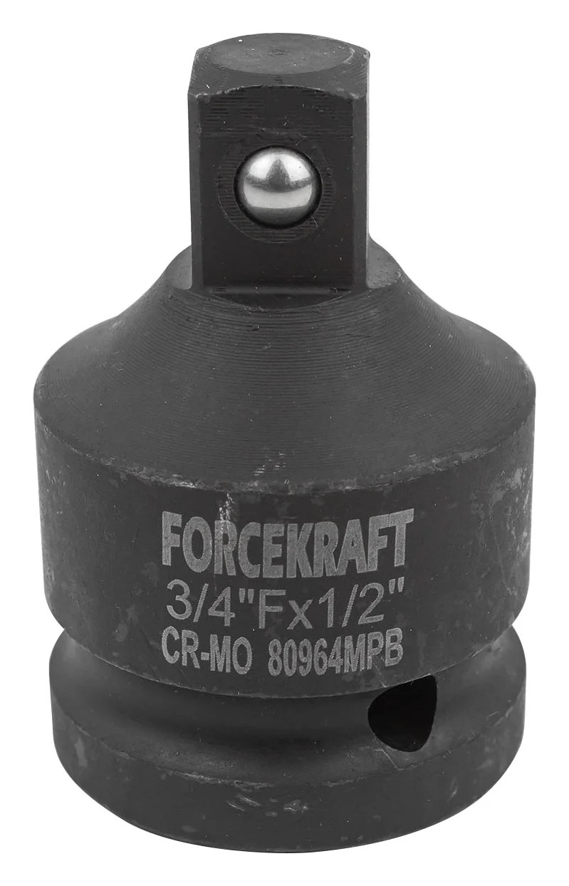Адаптер-переходник ударный 3/4" Fх1/2" M Forcekraft FK-80964MPB(55020)