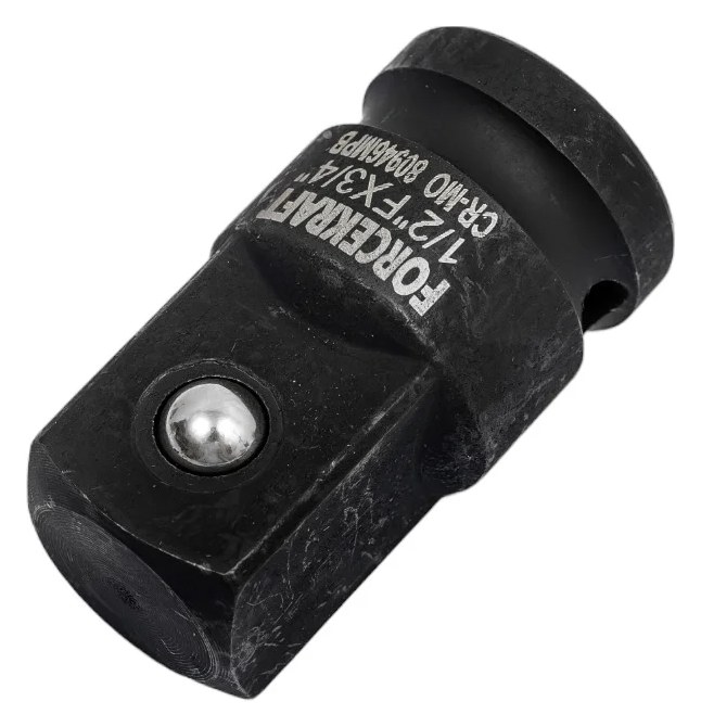 Адаптер-переходник ударный 1/2" Fх3/4" M Forcekraft FK-80946MPB(55019)