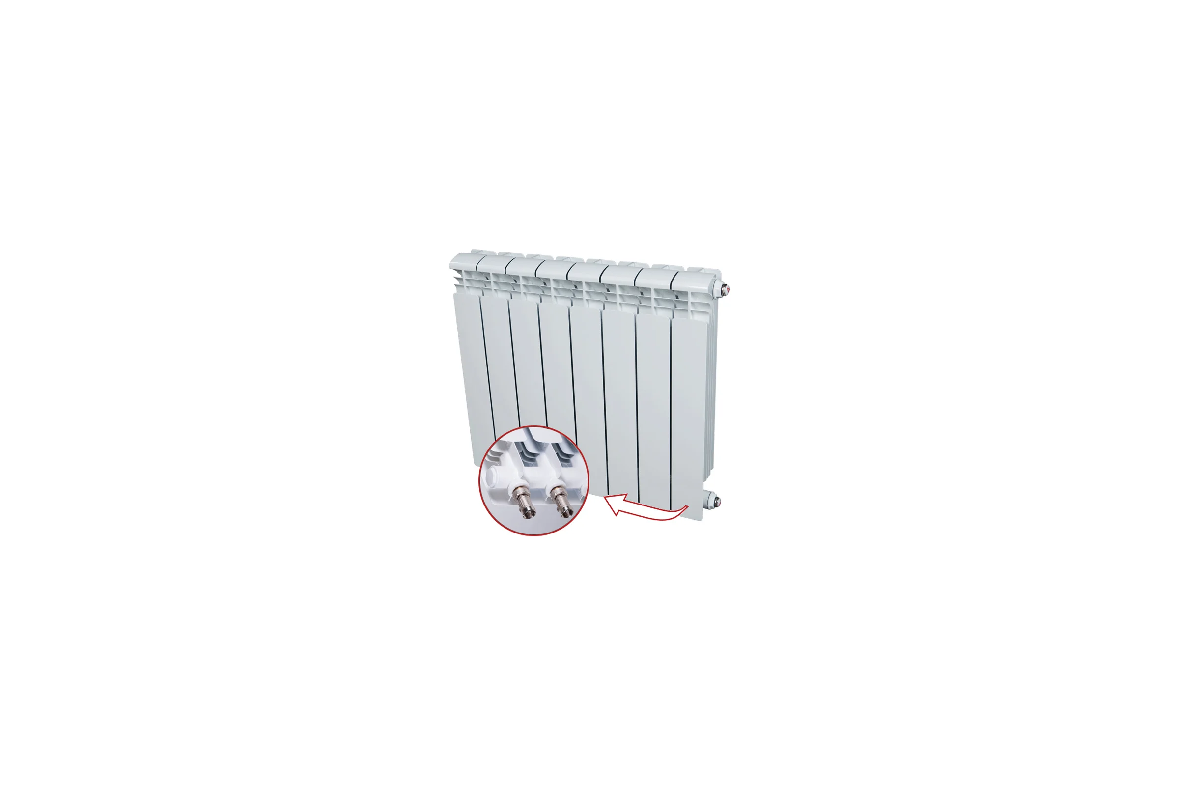 Радиатор RIFAR Alum 500 х 4 сек VR RAL50004НПП RAL50004НПП50
