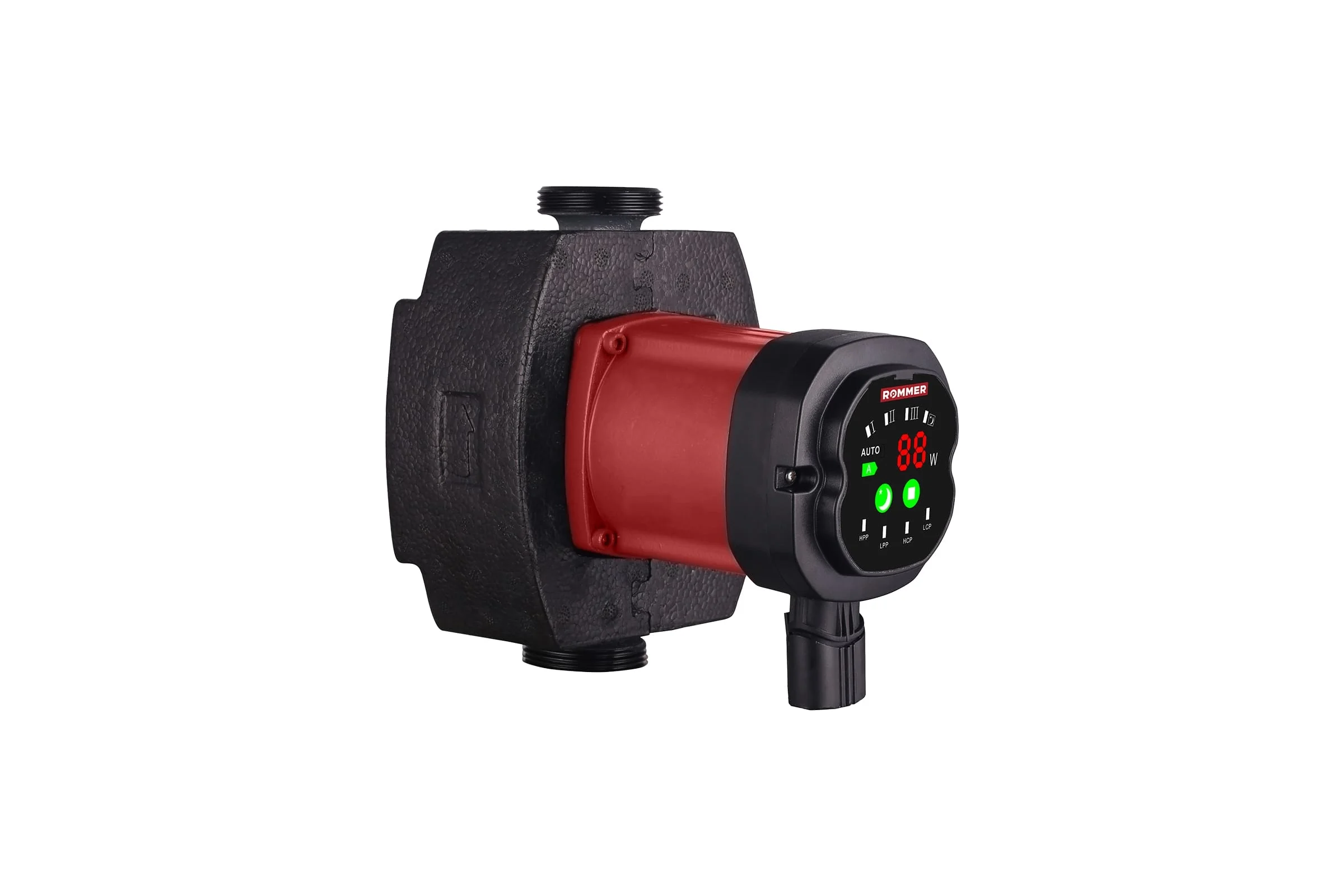 Циркуляционный насос ROMMER erti 25/40-180 RCP-0003-2540180 с гайками и теплоизоляцией RG0091LAN2L7U4