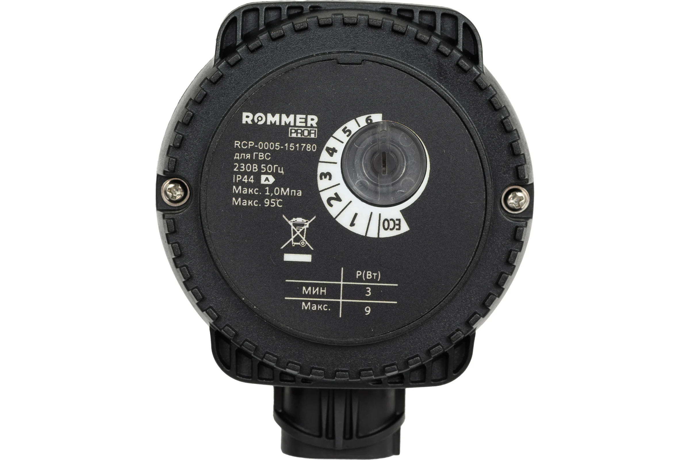 Циркуляционный насос ROMMER для гвс RCP-0005-151780 RG0091LAN2NN6H