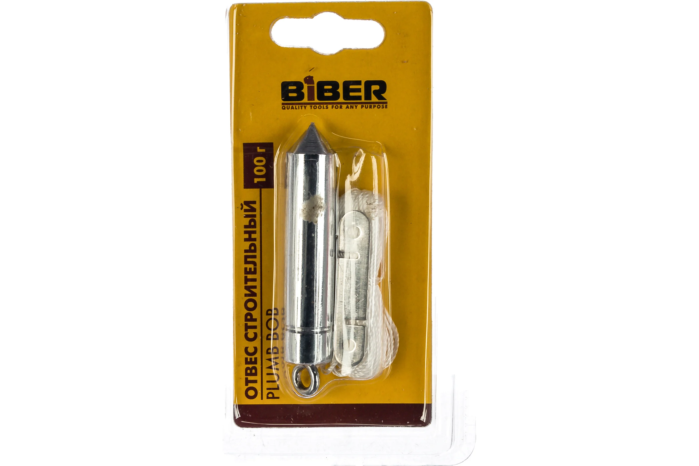 Строительный отвес Biber 43010 тов-048261