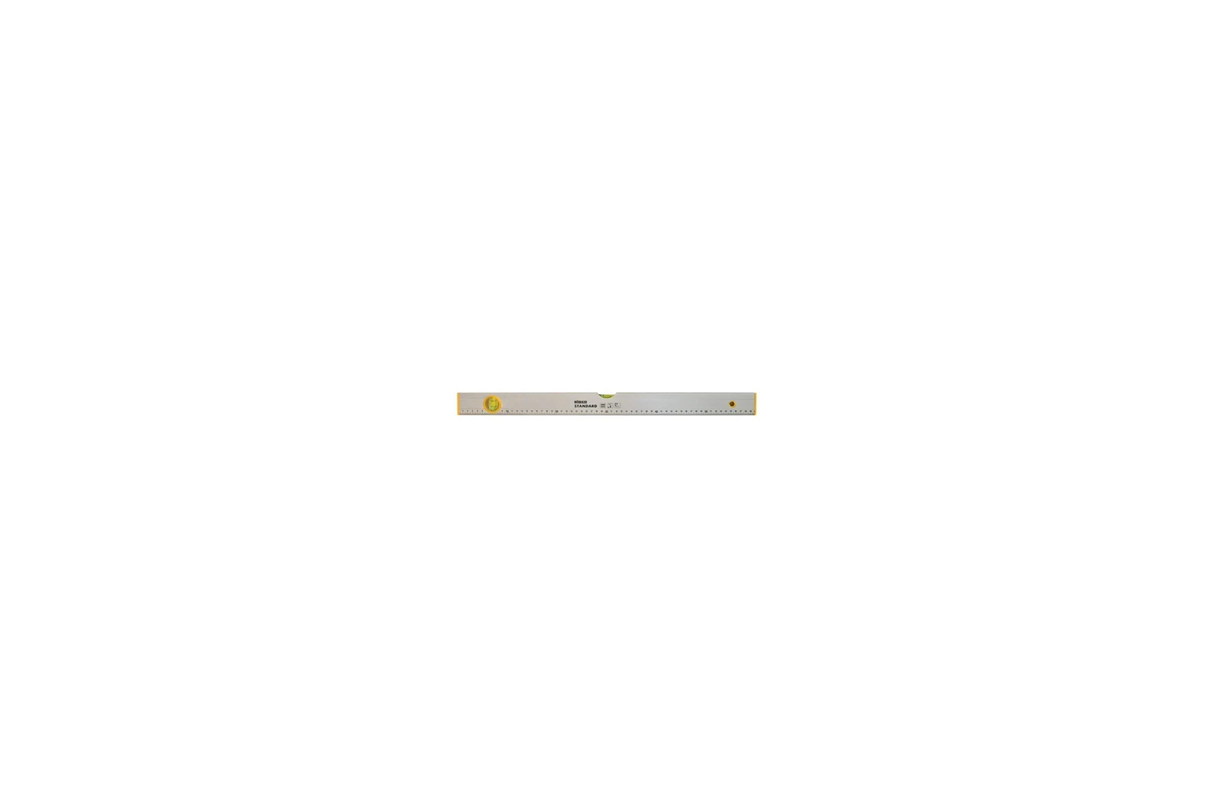 Уровень, 1200 мм, 2 глазка Biber Стандарт 40325 тов-084705