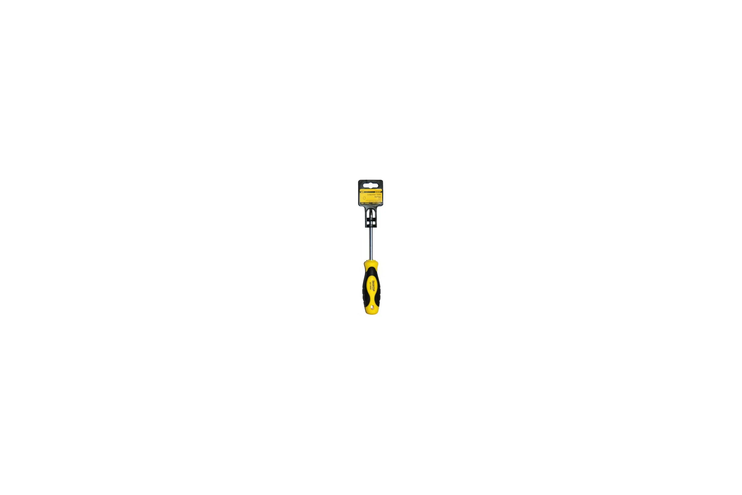 Отвертка Torx T6х75мм Энкор 19580