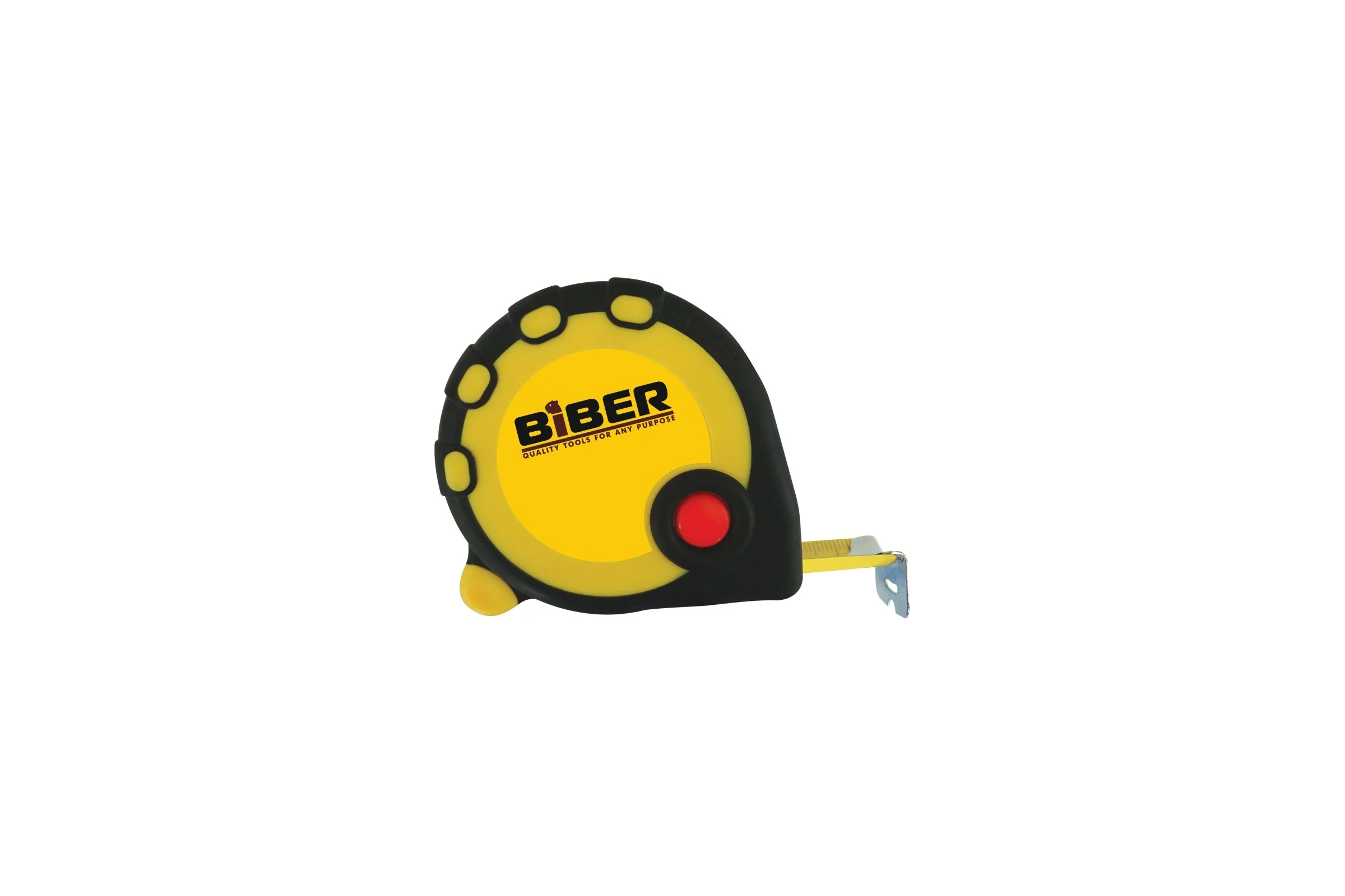 Рулетка (обрезиненный корпус, 7.5 м х 25 мм) Biber STANDART 40094 тов-173013