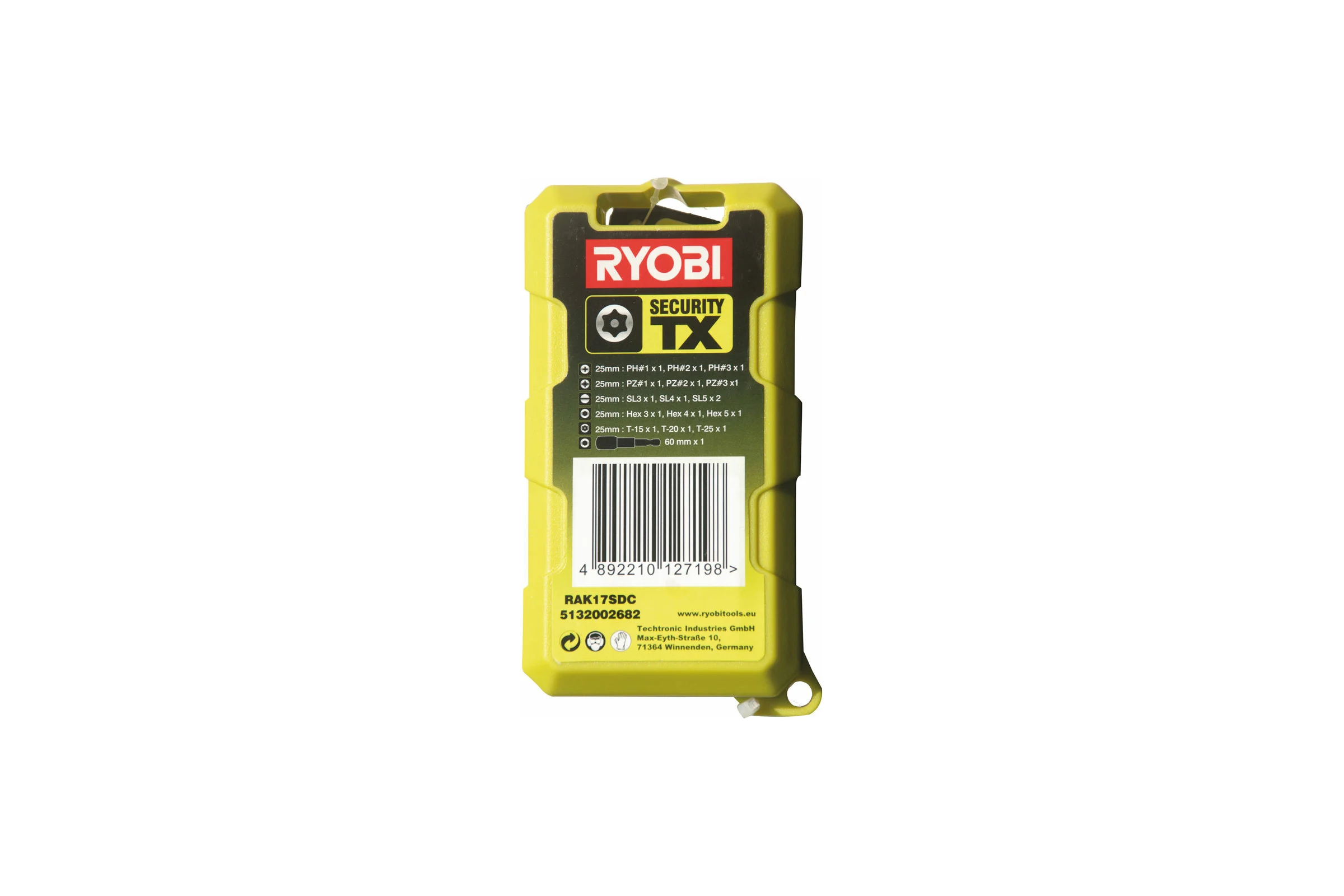 Набор бит RAK17SDC 17 шт. Ryobi 5132002682