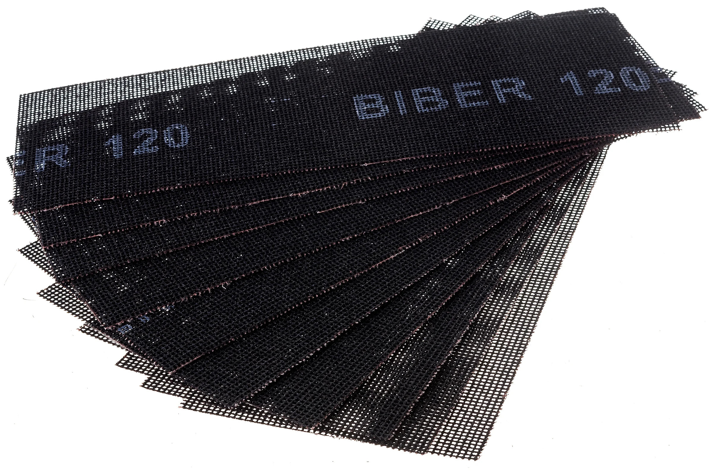 Сетка абразивная (10 шт; 110х280 мм; P120) Biber 70605 тов-038356
