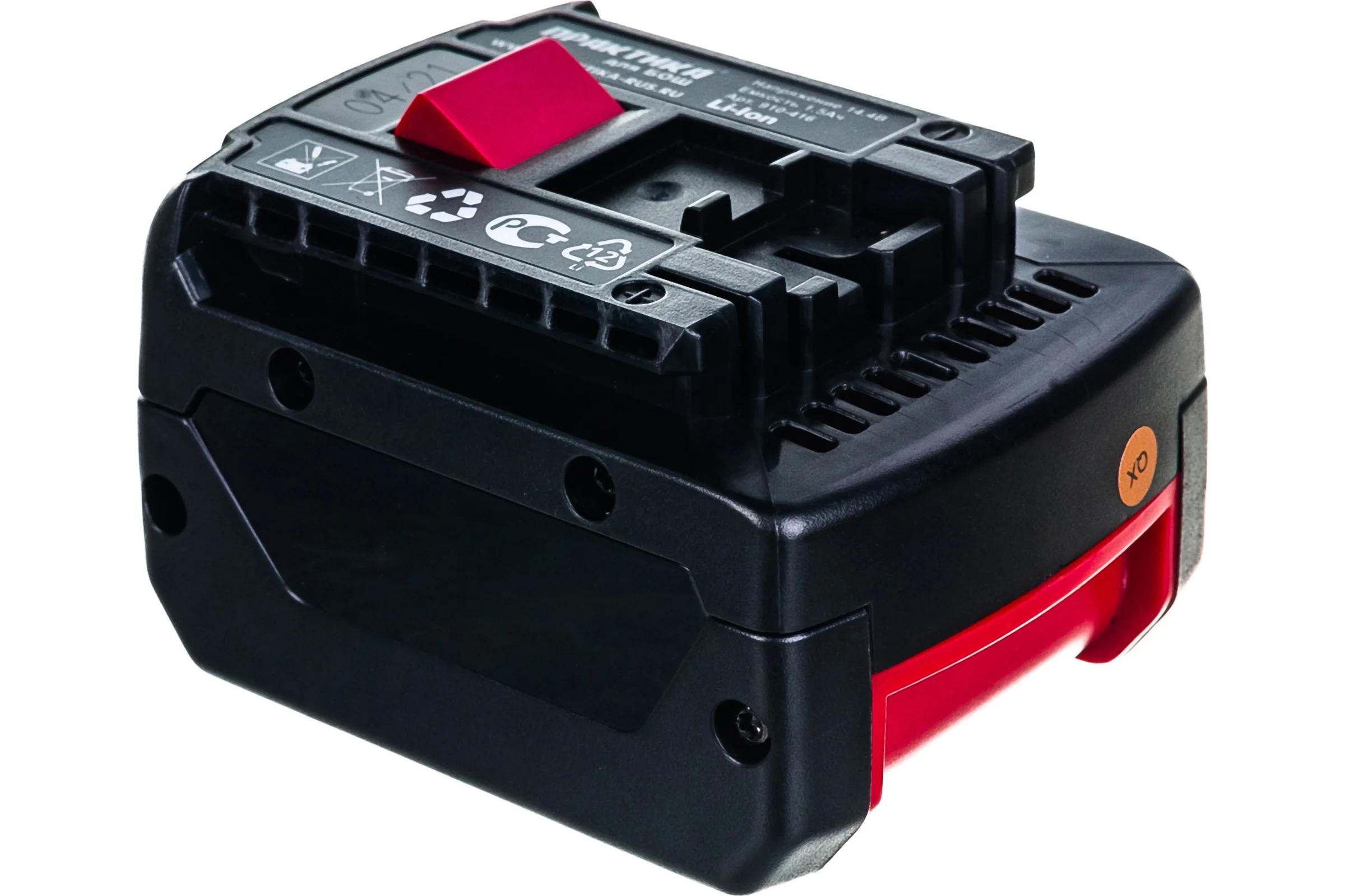 Аккумулятор для BOSCH 14.4 В, 1.5 Ач, Li-ION, блистер ПРАКТИКА 910-416