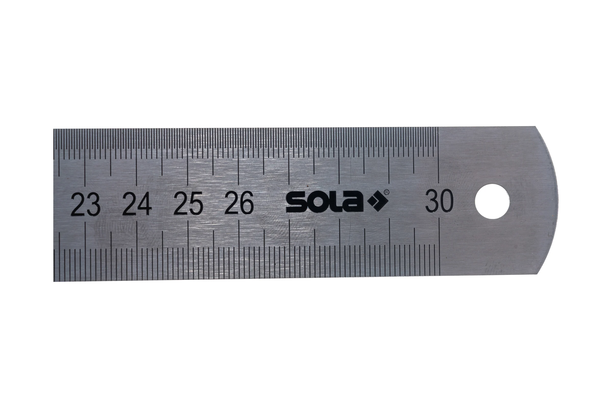 Стальная негибкая линейка 300 мм SOLA LSB 300 56104201