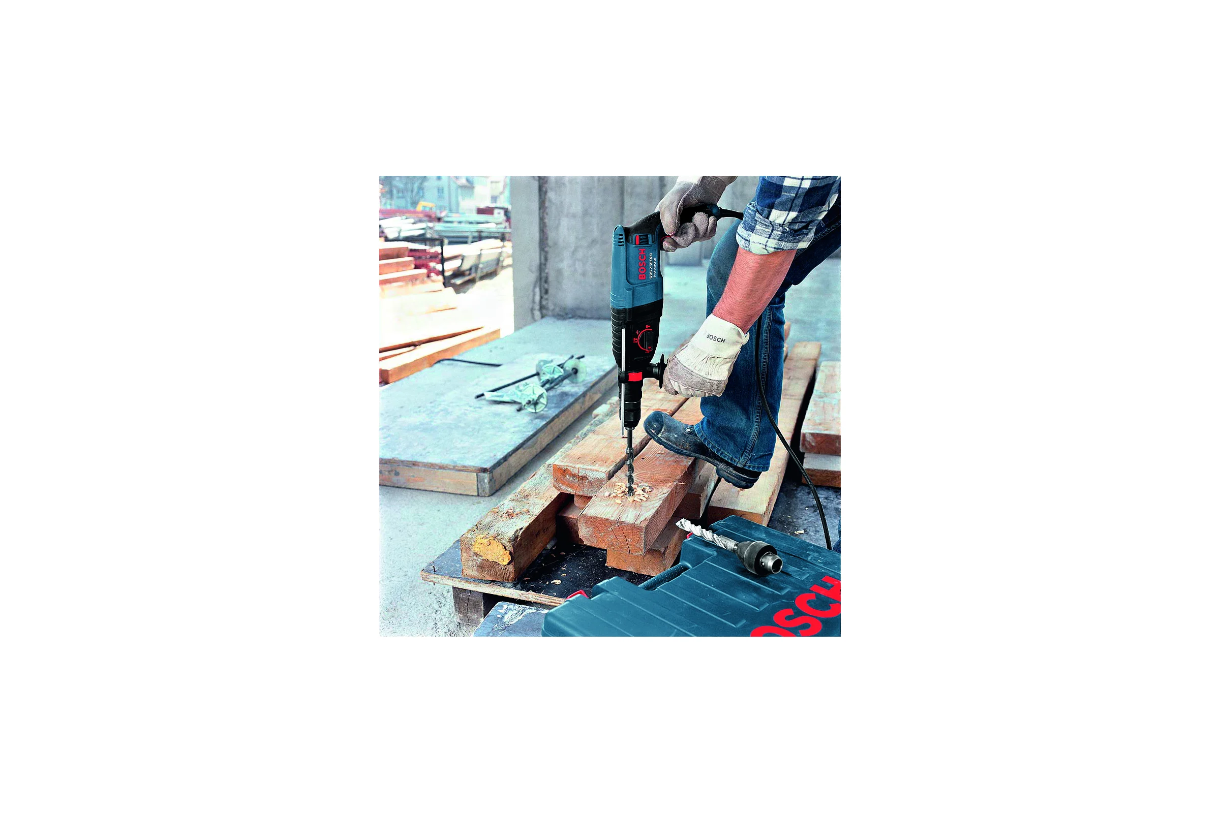 Перфоратор Bosch gbh 2-26 dfr 061125476F