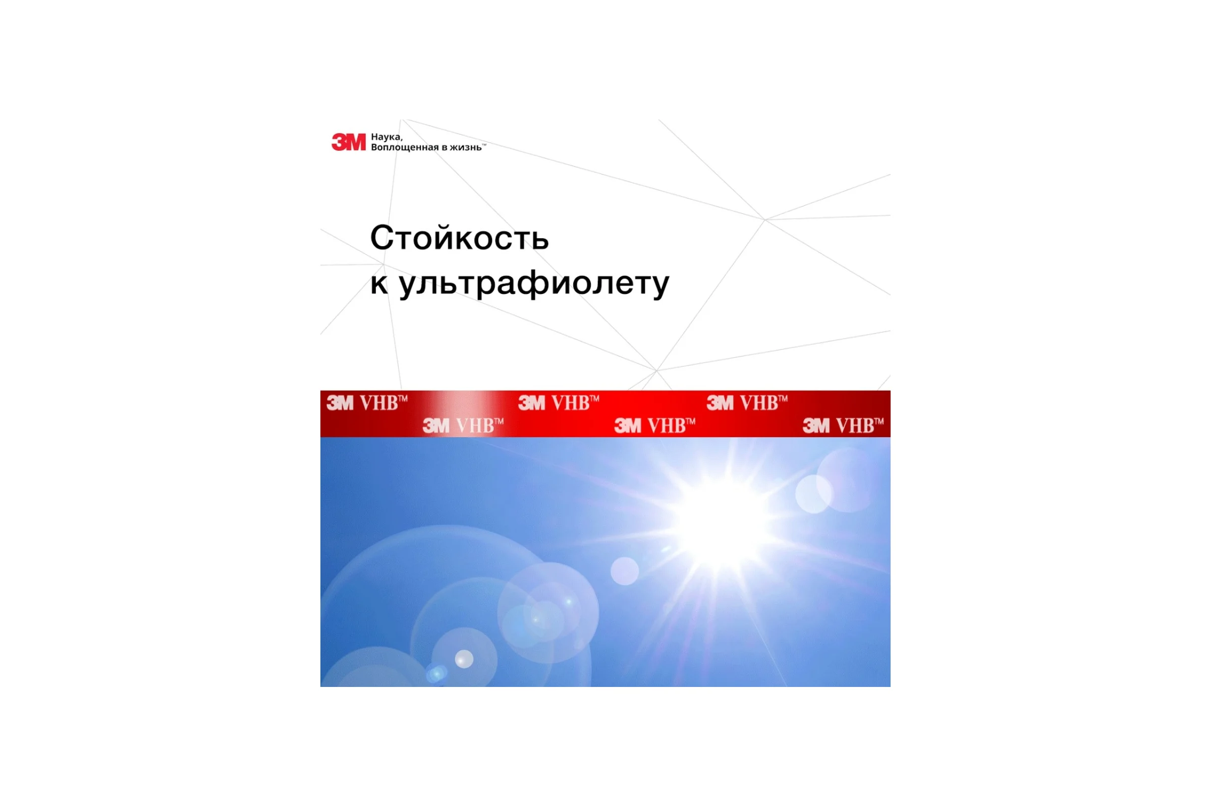Двусторонняя термостойкая монтажная клейкая лента 3M VHB GPH 110 12 мм х 2 м 4607166909114